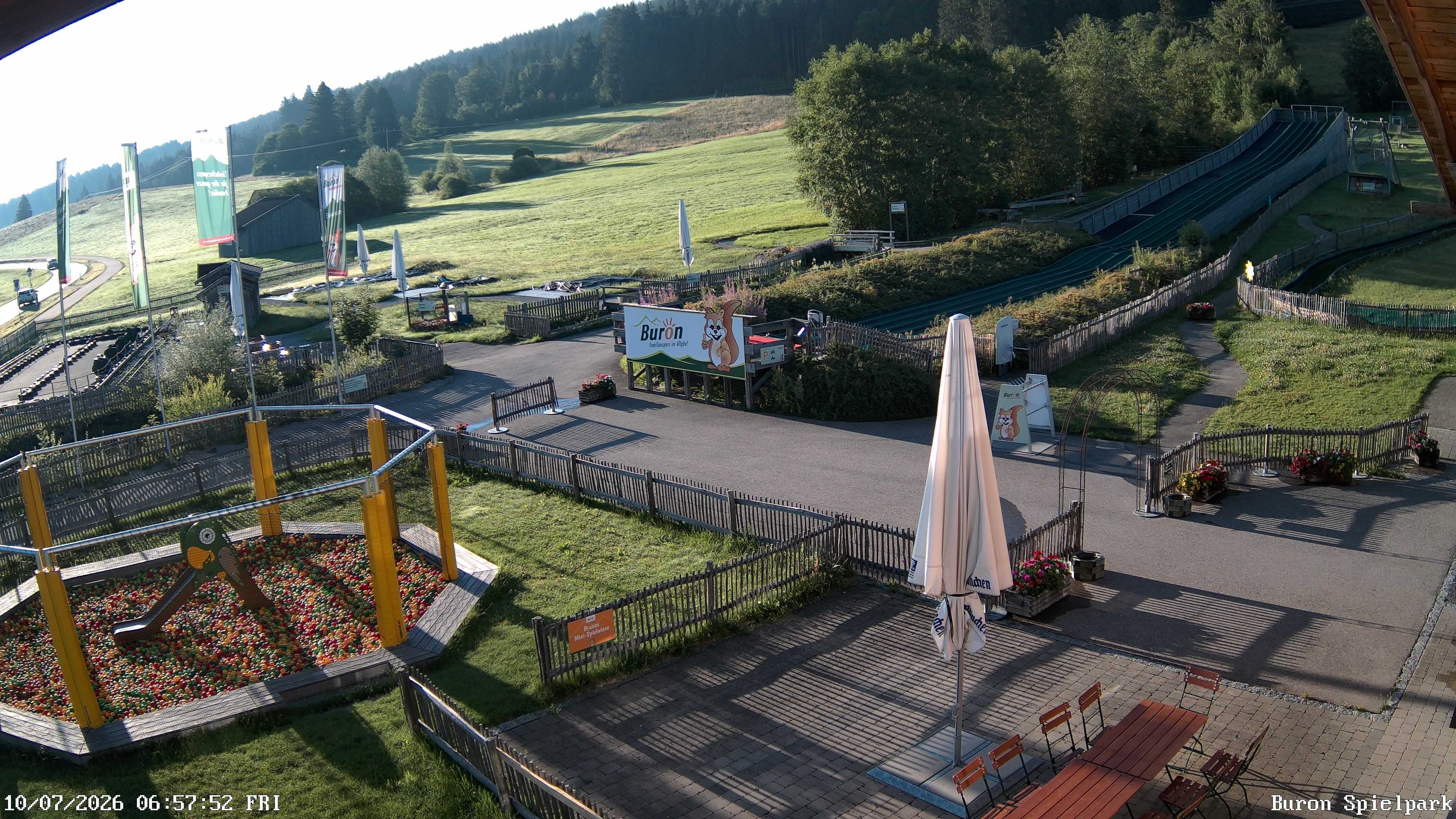 Archiv Foto Webcam Fernsicht auf den Gasthof Buron Stadl im Tal