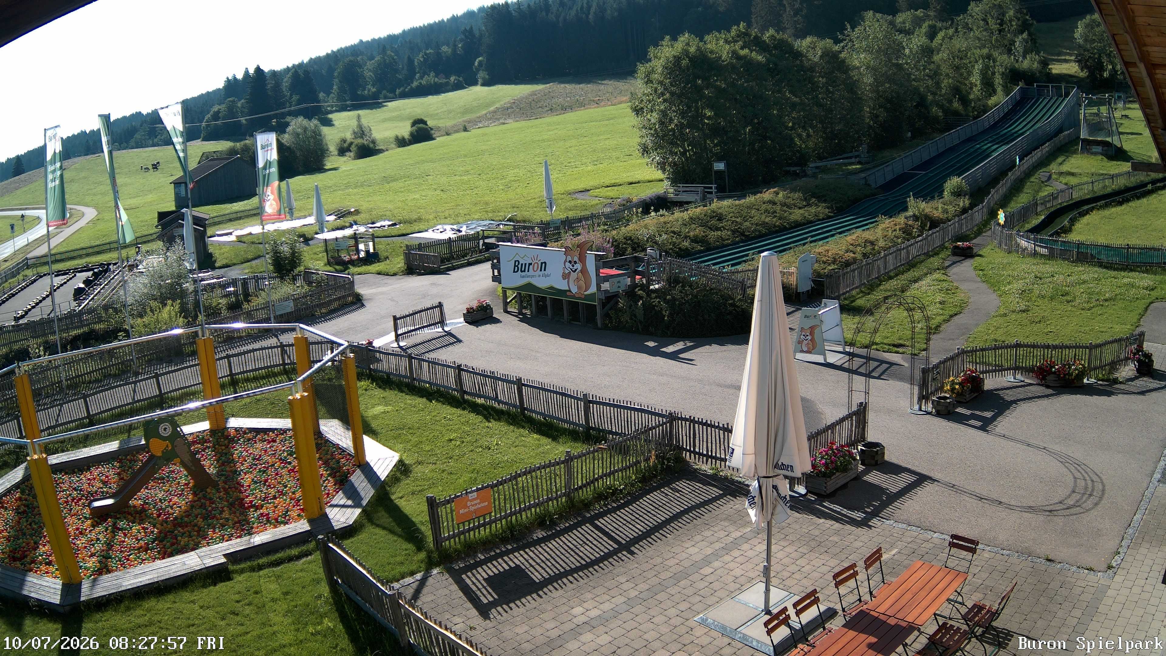 Archiv Foto Webcam Fernsicht auf den Gasthof Buron Stadl im Tal