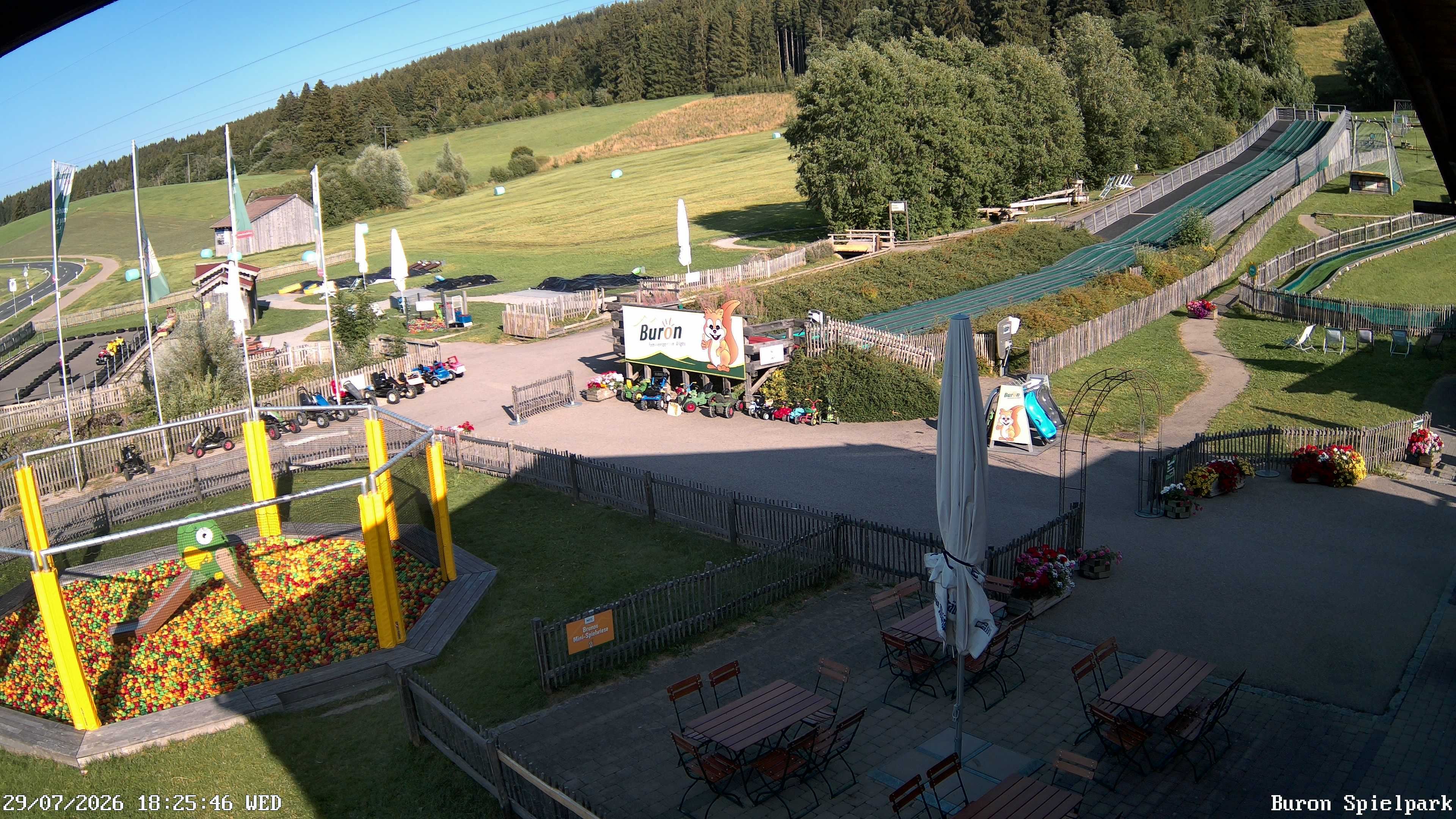 Archiv Foto Webcam Fernsicht auf den Gasthof Buron Stadl im Tal