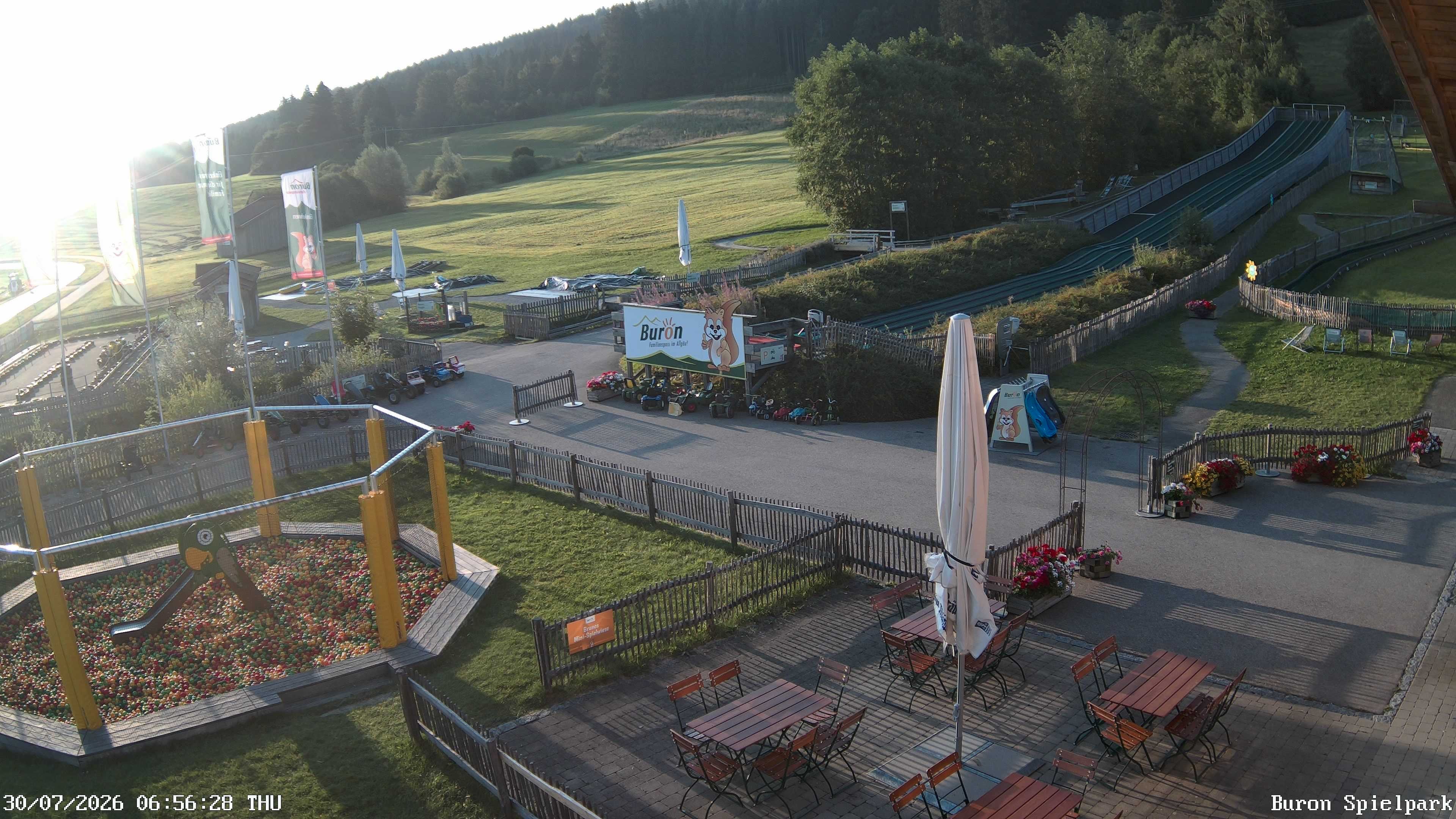 Archiv Foto Webcam Fernsicht auf den Gasthof Buron Stadl im Tal
