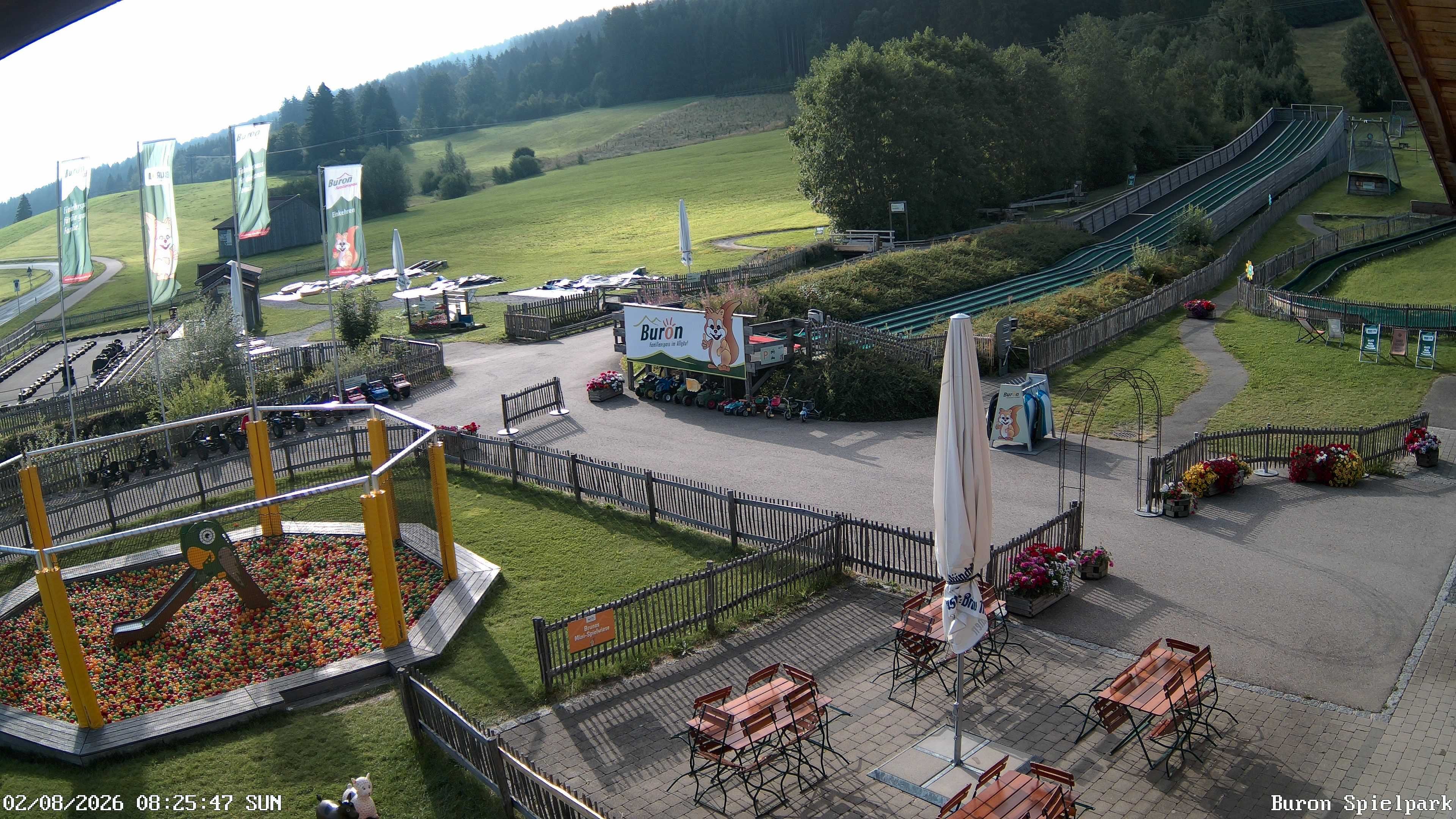 Archiv Foto Webcam Fernsicht auf den Gasthof Buron Stadl im Tal