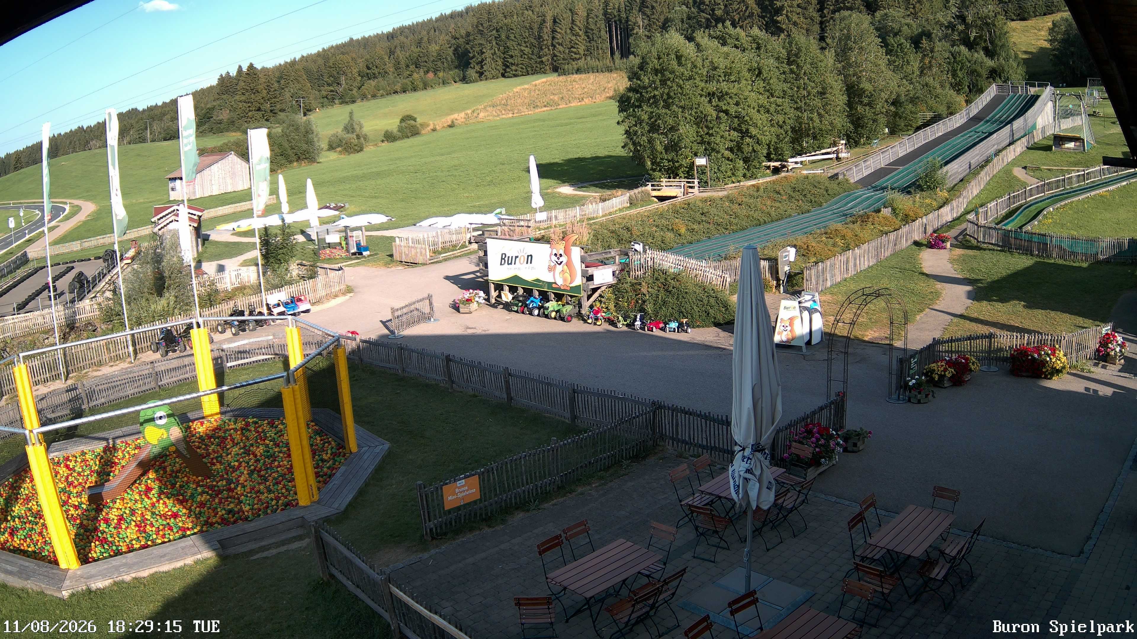 Archiv Foto Webcam Fernsicht auf den Gasthof Buron Stadl im Tal