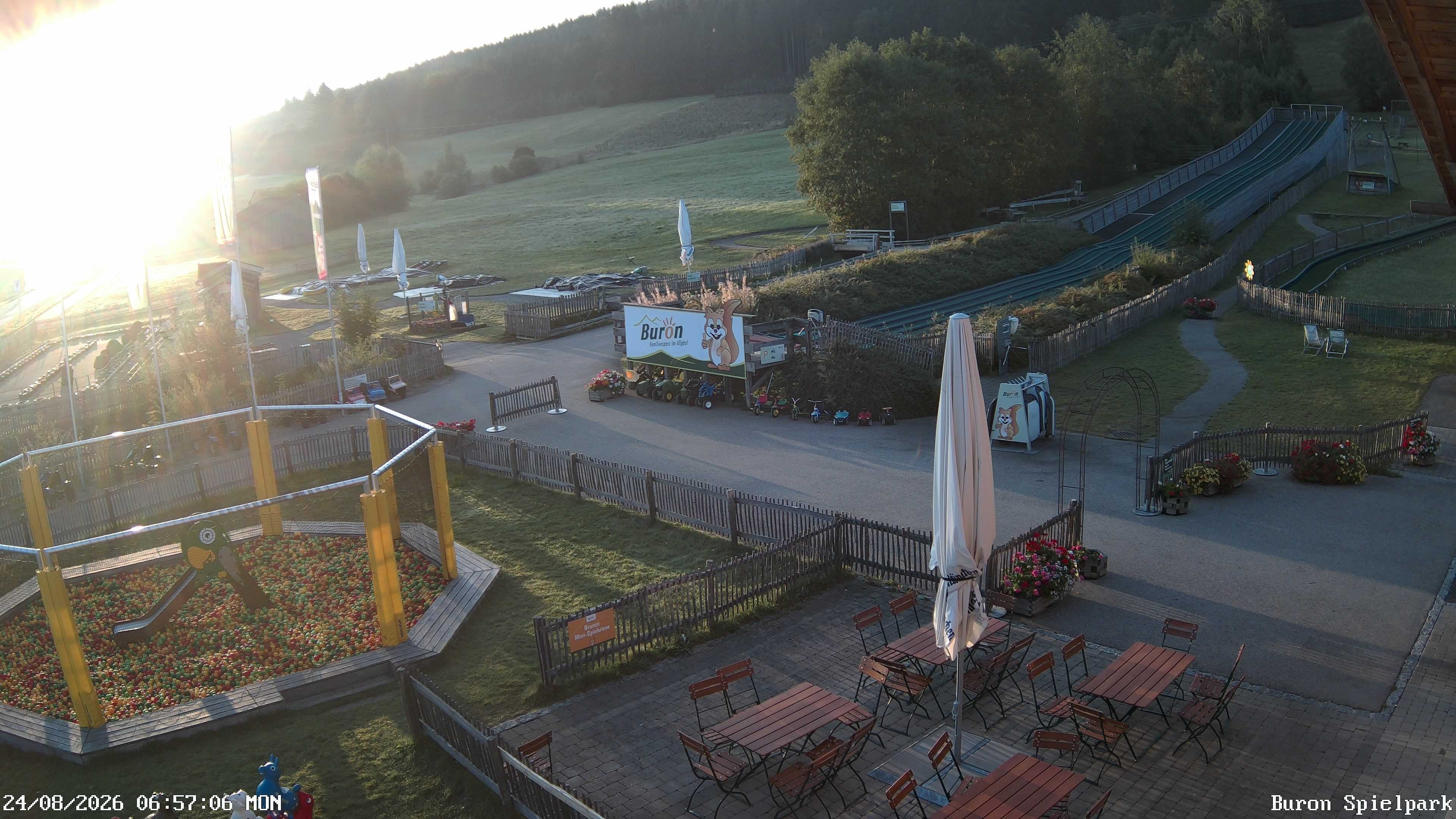 Archiv Foto Webcam Fernsicht auf den Gasthof Buron Stadl im Tal