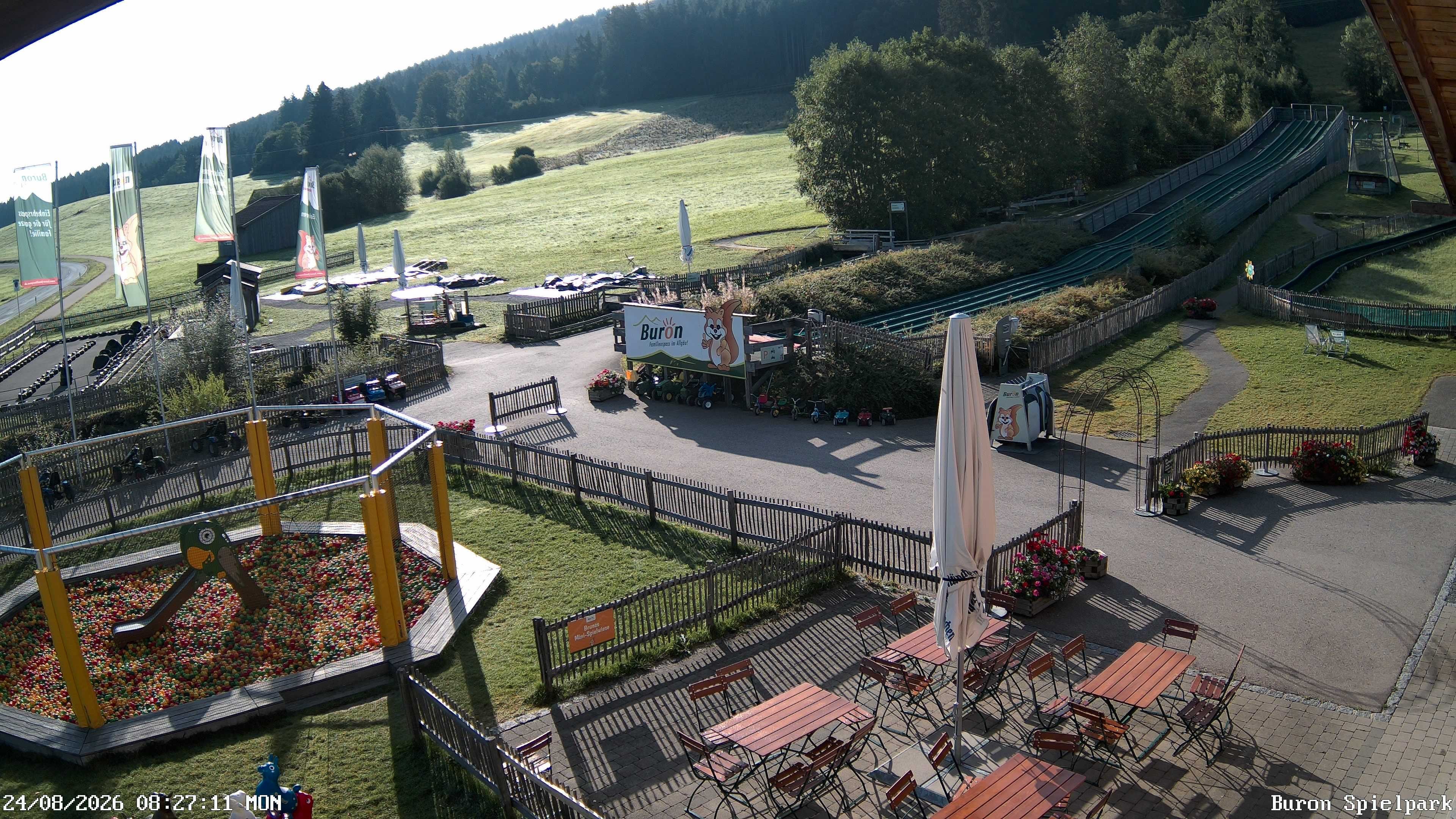 Archiv Foto Webcam Fernsicht auf den Gasthof Buron Stadl im Tal