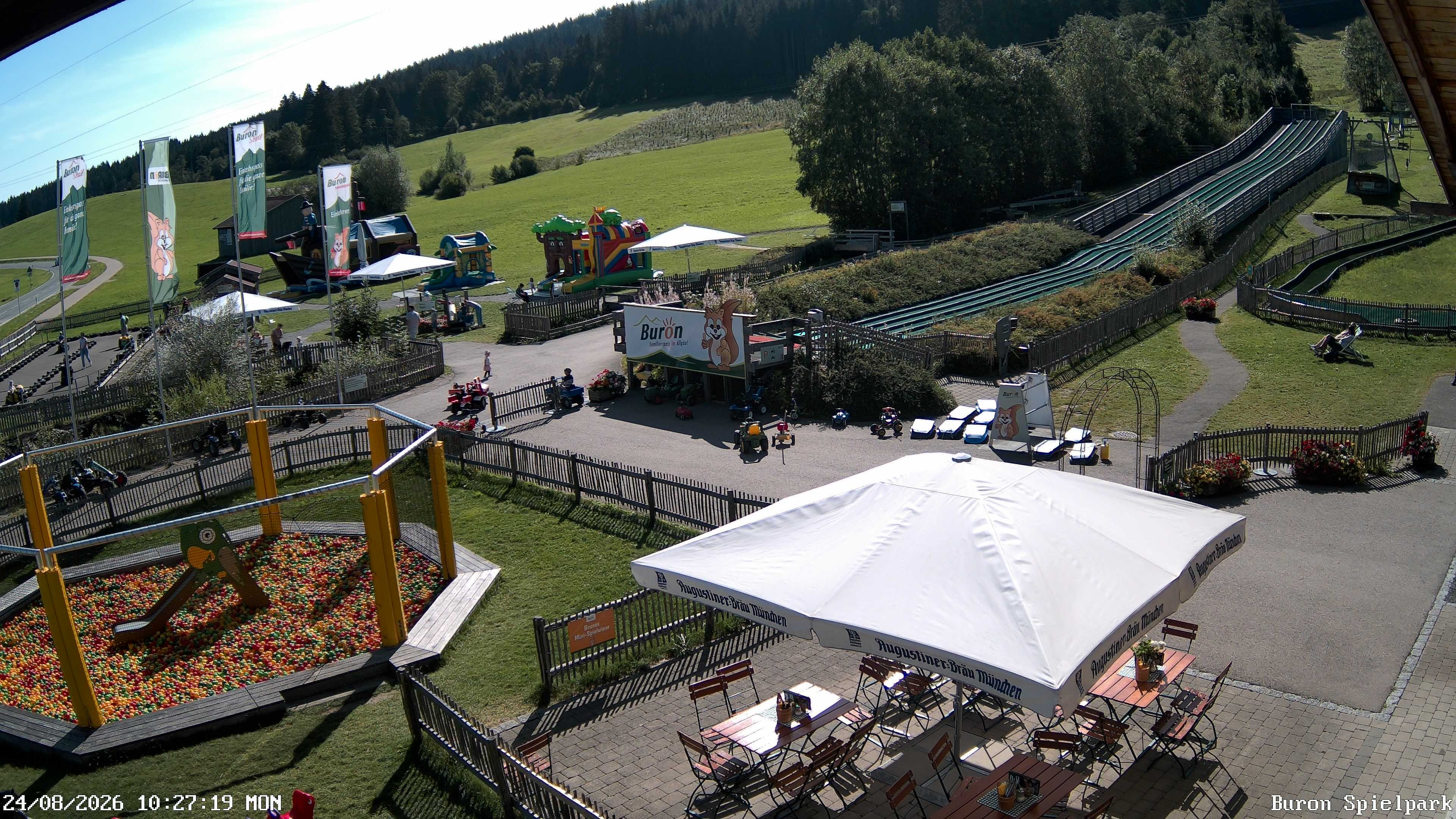 Archiv Foto Webcam Fernsicht auf den Gasthof Buron Stadl im Tal