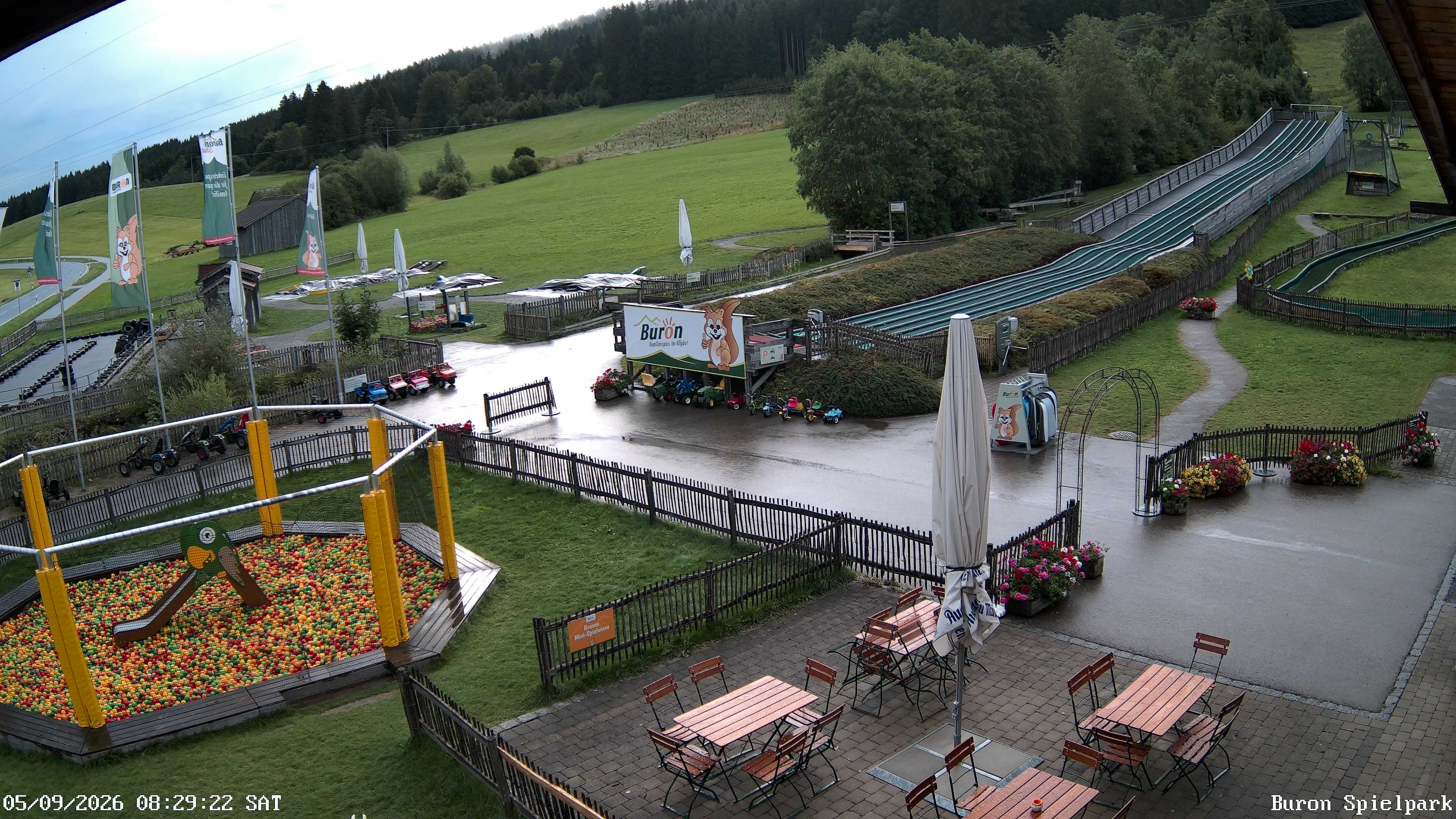 Archiv Foto Webcam Fernsicht auf den Gasthof Buron Stadl im Tal