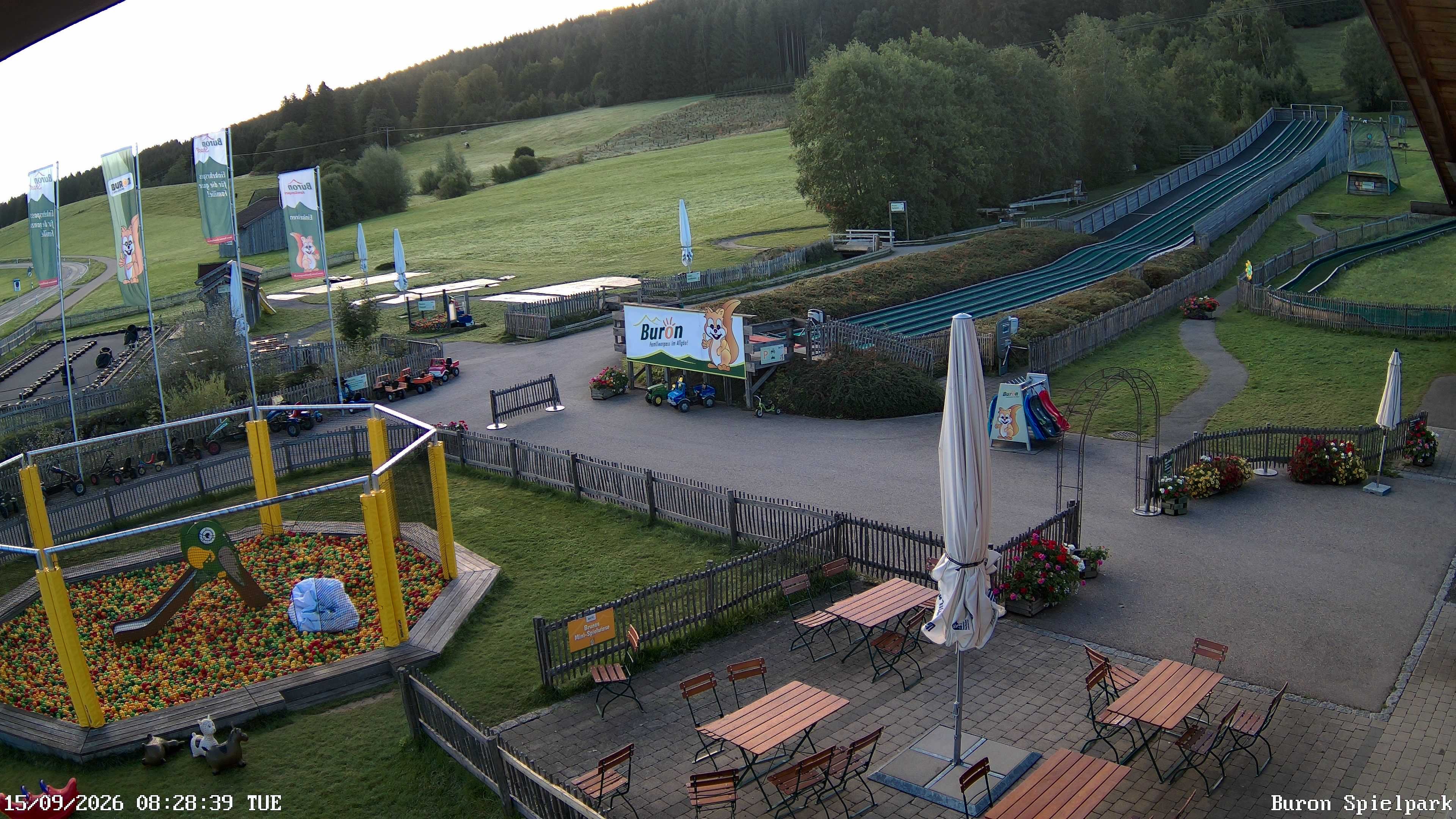 Archiv Foto Webcam Fernsicht auf den Gasthof Buron Stadl im Tal
