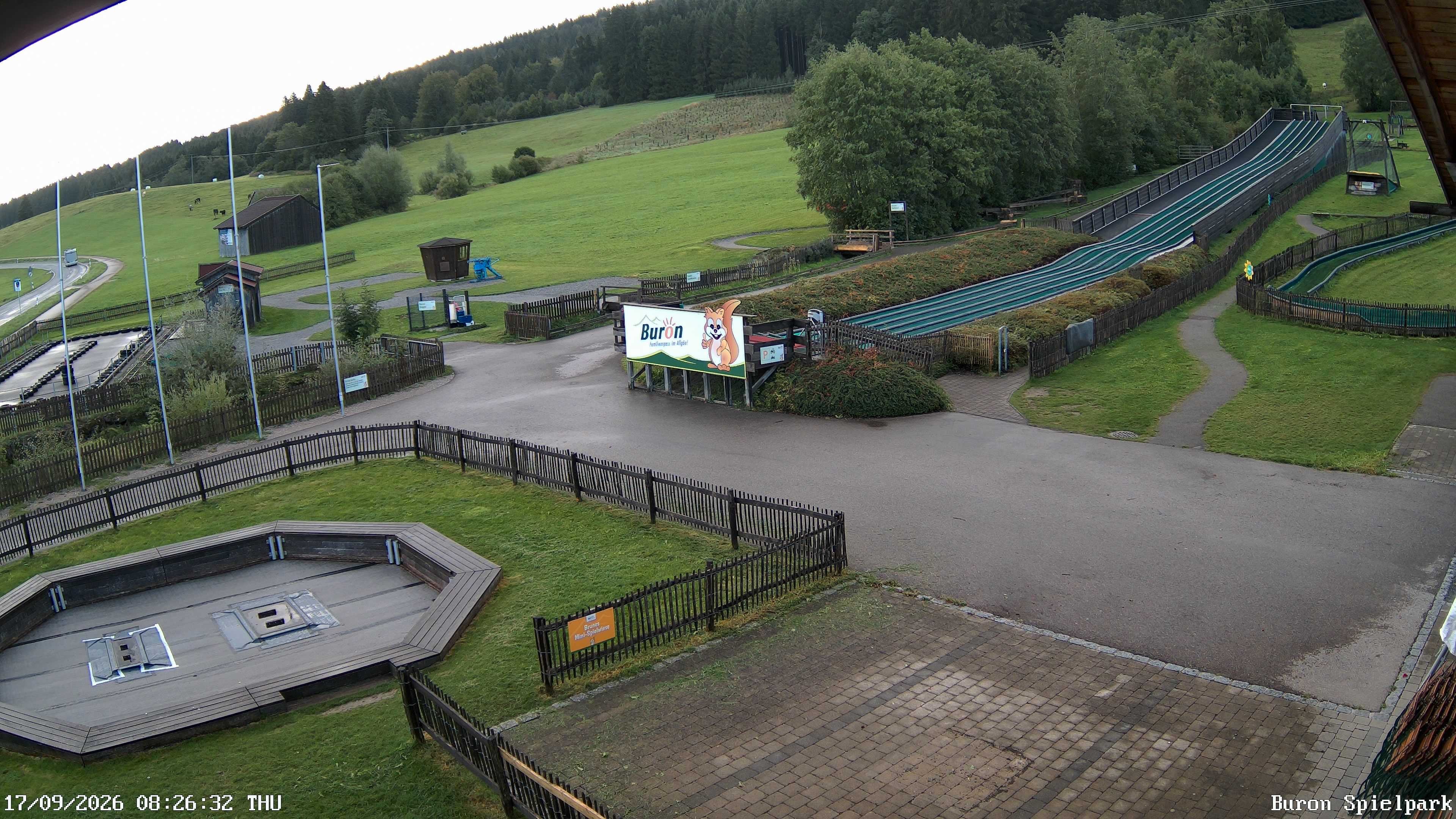 Archiv Foto Webcam Fernsicht auf den Gasthof Buron Stadl im Tal