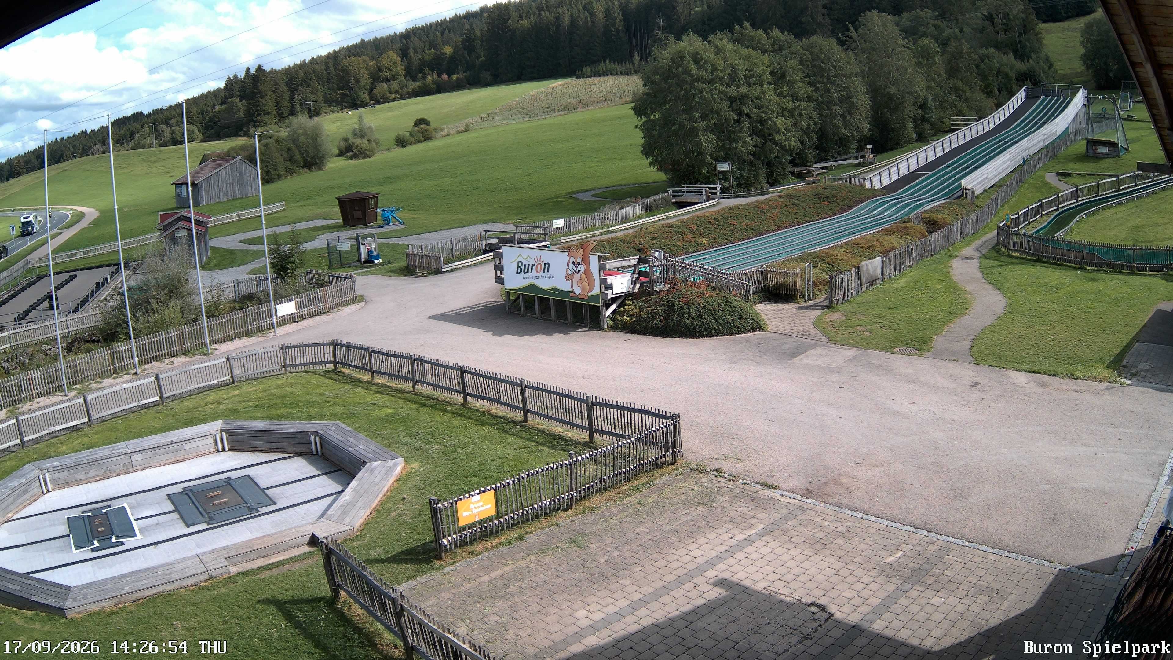 Archiv Foto Webcam Fernsicht auf den Gasthof Buron Stadl im Tal
