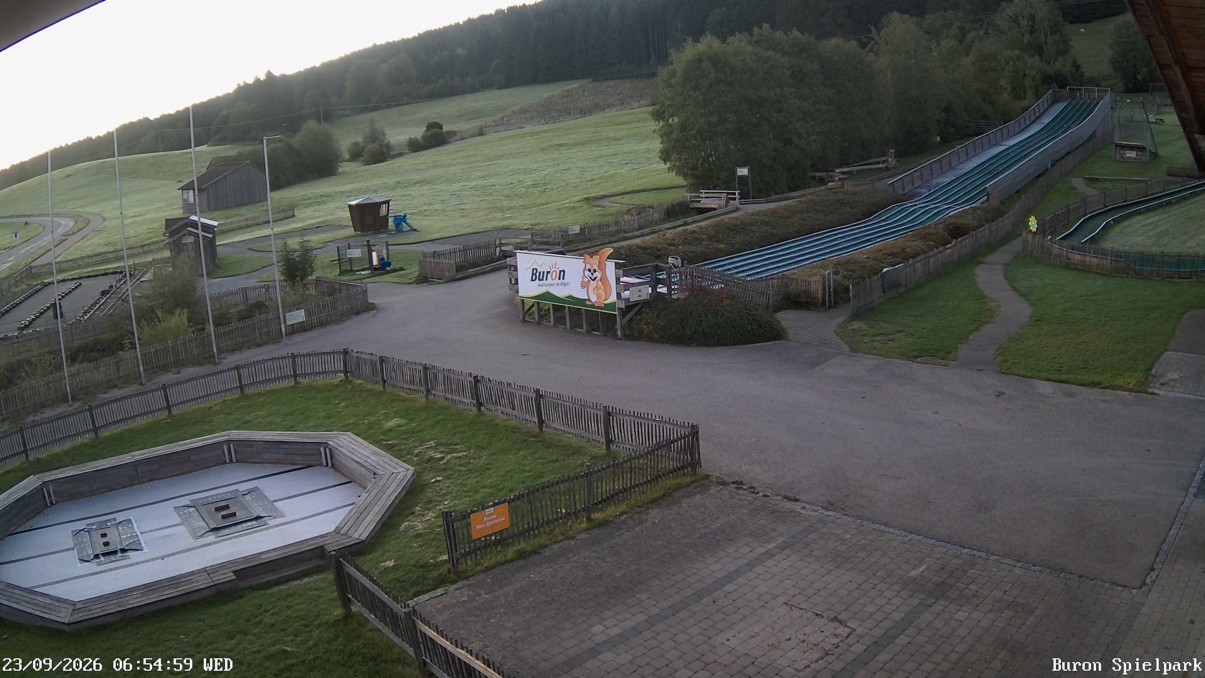 Archiv Foto Webcam Fernsicht auf den Gasthof Buron Stadl im Tal