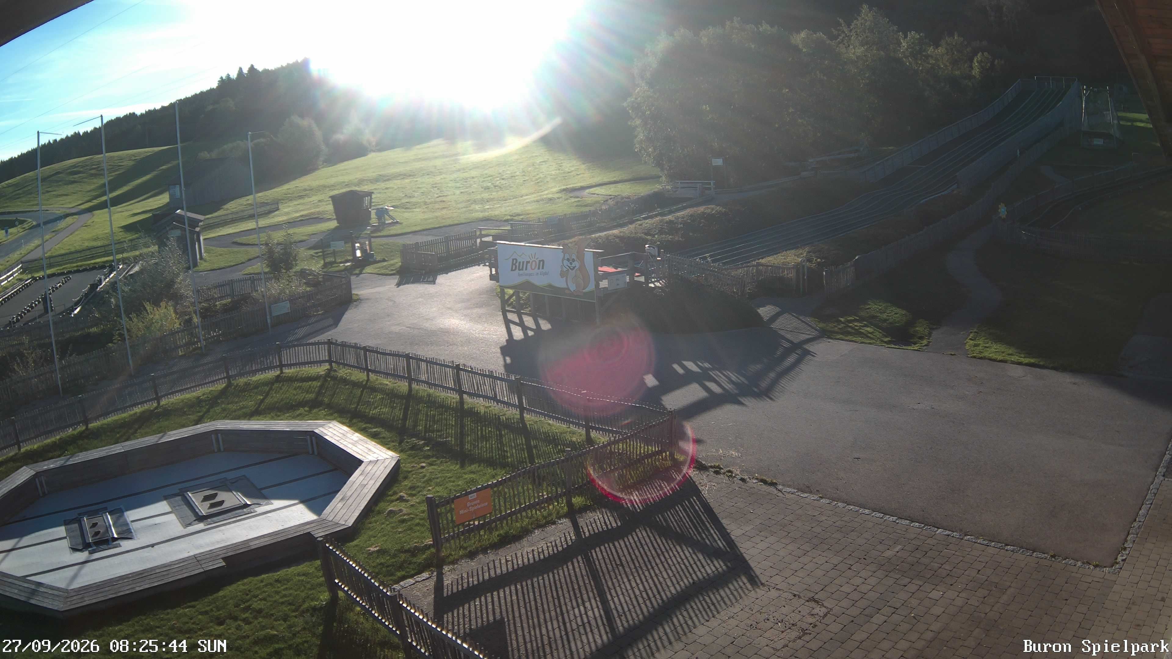 Archiv Foto Webcam Fernsicht auf den Gasthof Buron Stadl im Tal