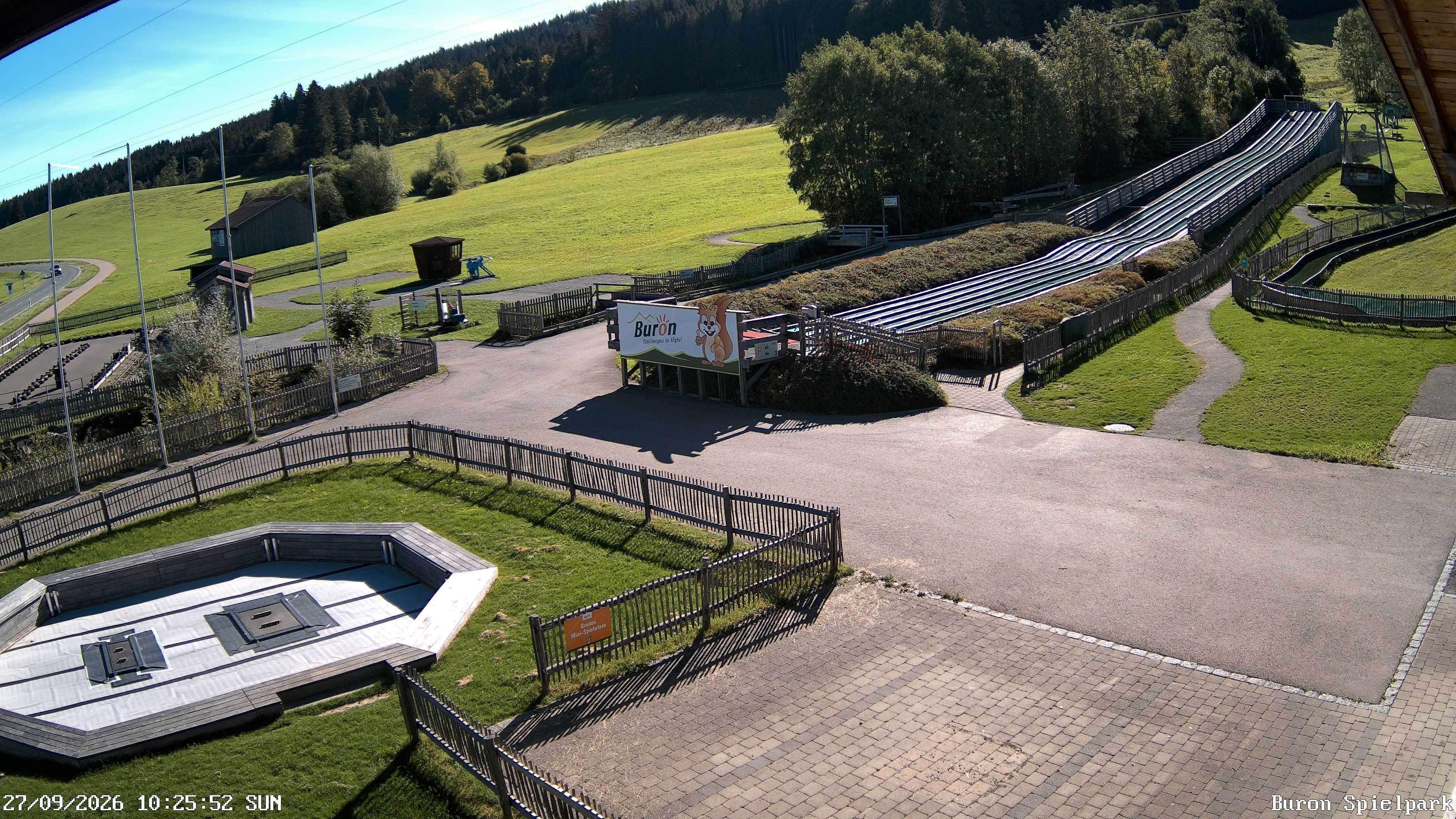 Archiv Foto Webcam Fernsicht auf den Gasthof Buron Stadl im Tal