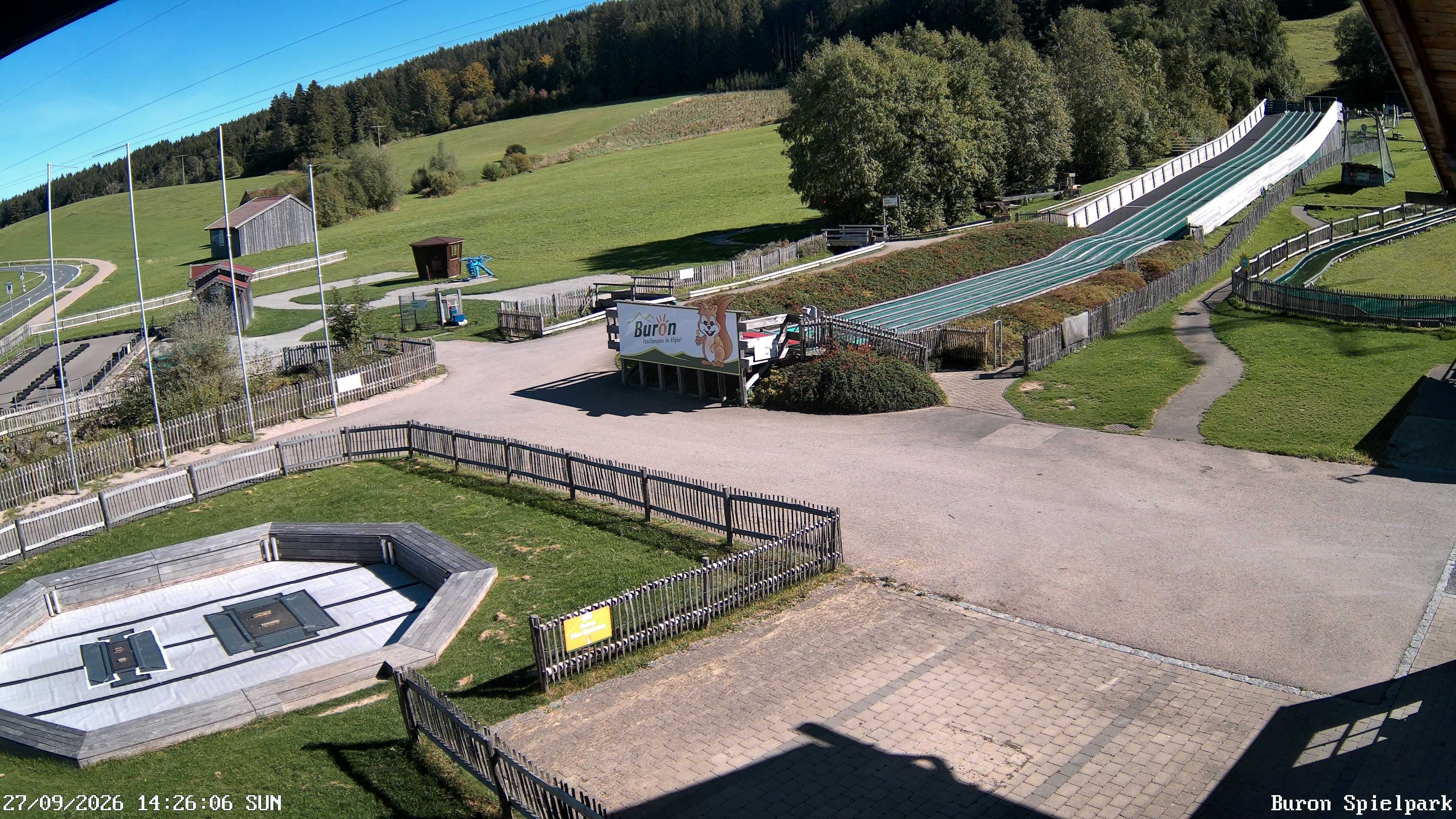 Archiv Foto Webcam Fernsicht auf den Gasthof Buron Stadl im Tal