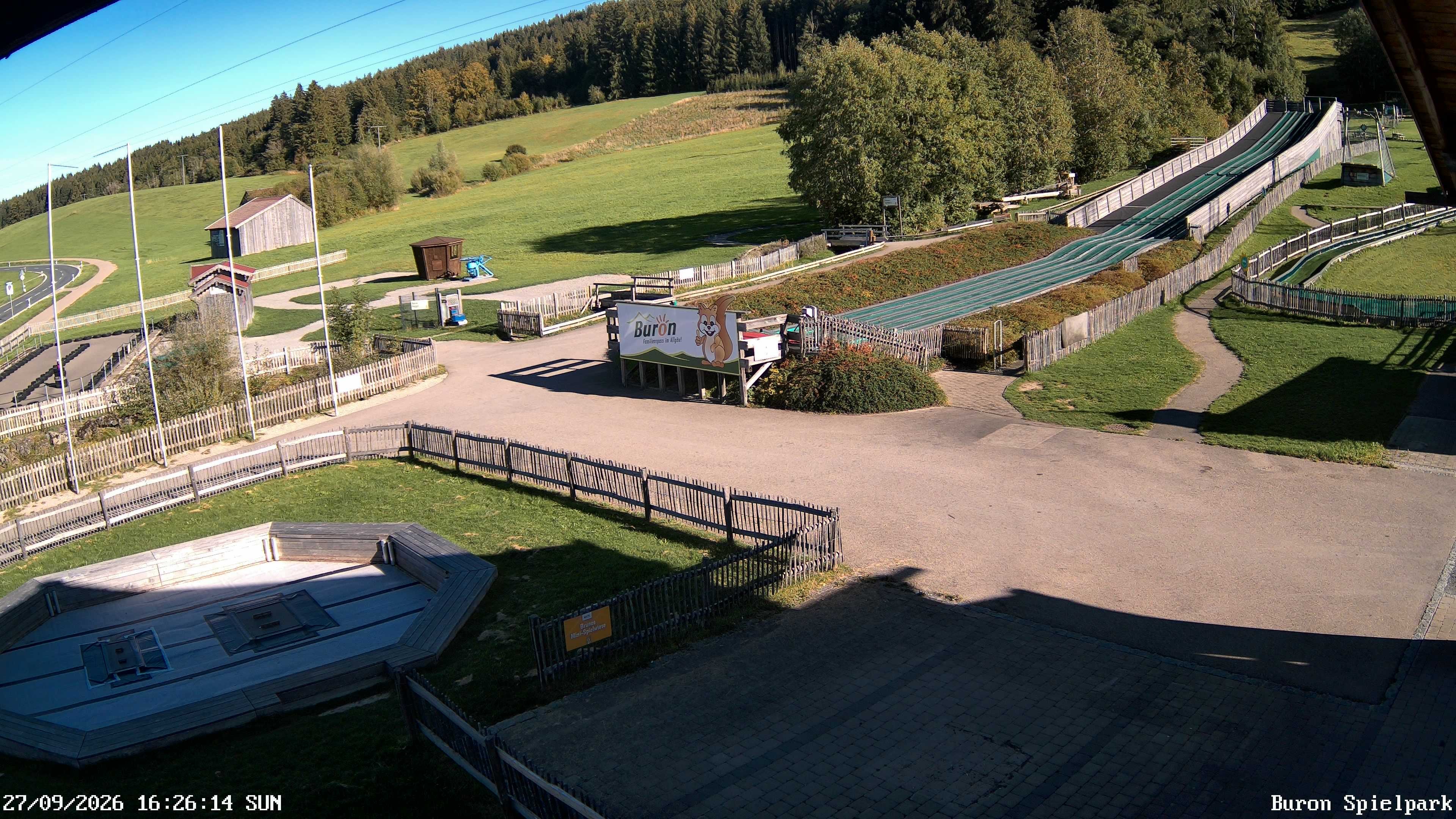 Archiv Foto Webcam Fernsicht auf den Gasthof Buron Stadl im Tal