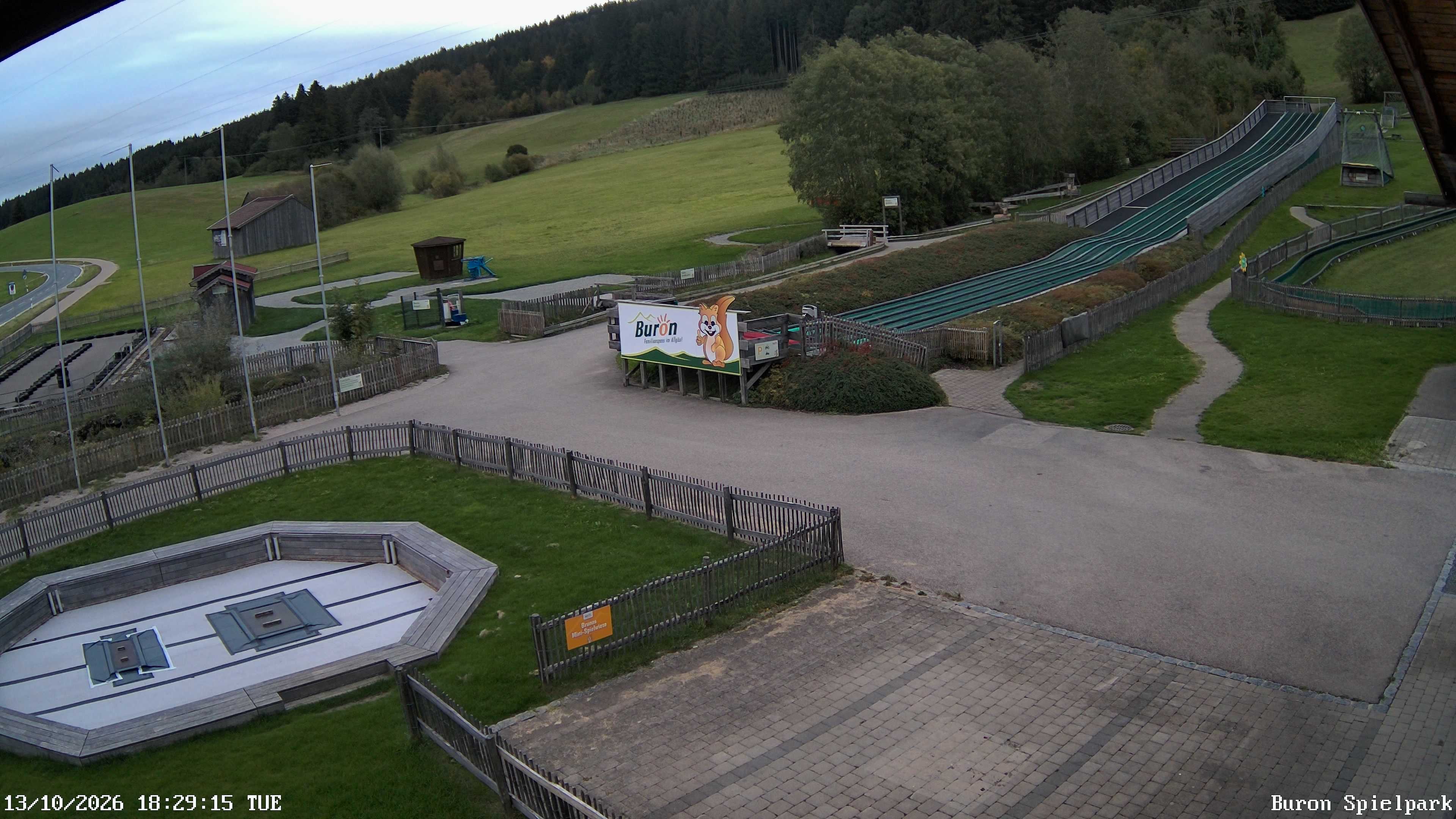 Archiv Foto Webcam Fernsicht auf den Gasthof Buron Stadl im Tal