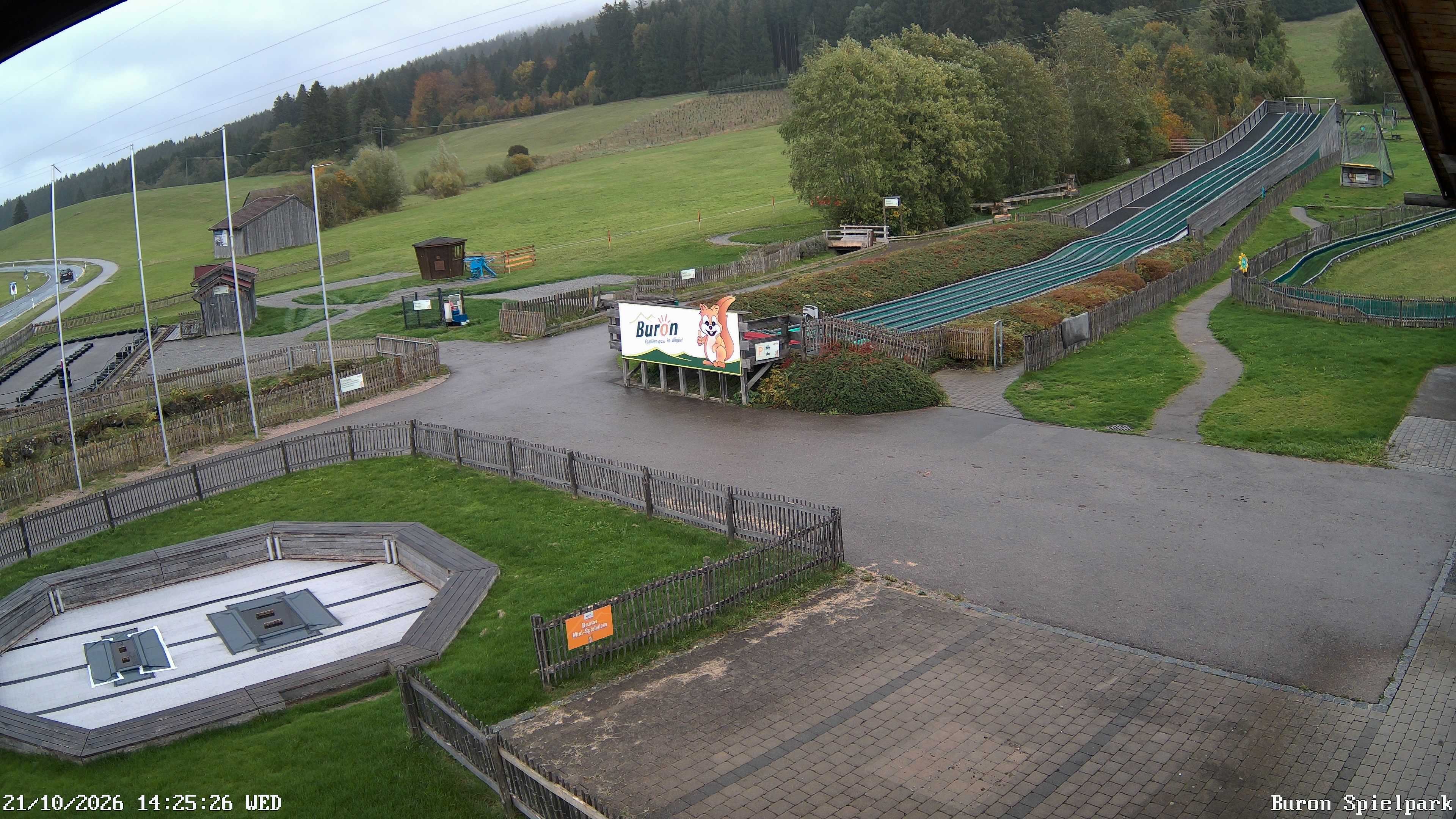 Archiv Foto Webcam Fernsicht auf den Gasthof Buron Stadl im Tal