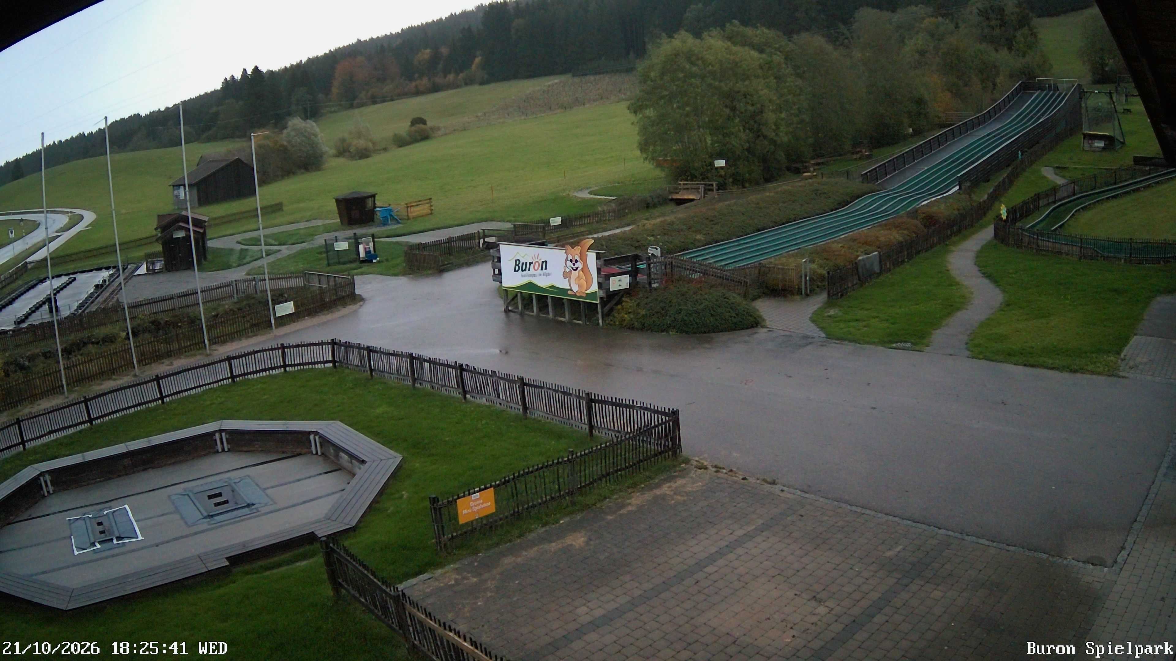 Archiv Foto Webcam Fernsicht auf den Gasthof Buron Stadl im Tal