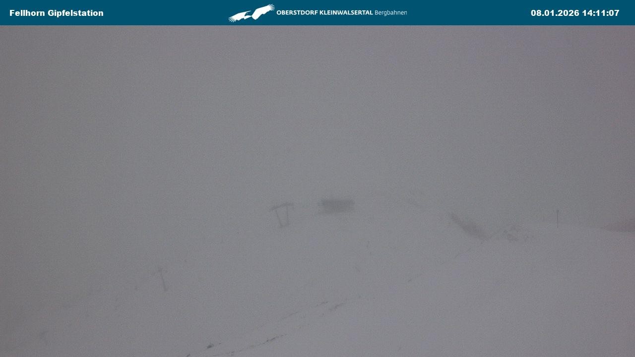 Archiv Foto Webcam Bergstation Fellhornbahn (1.967m)