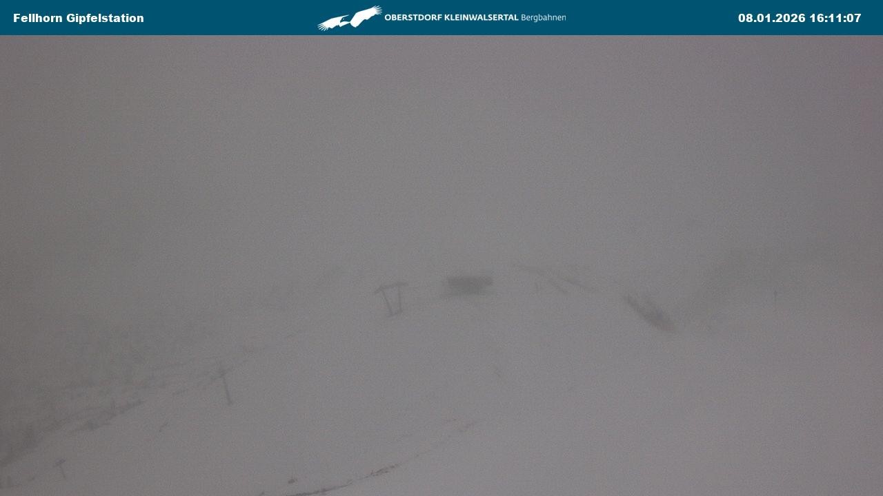 Archiv Foto Webcam Bergstation Fellhornbahn (1.967m)