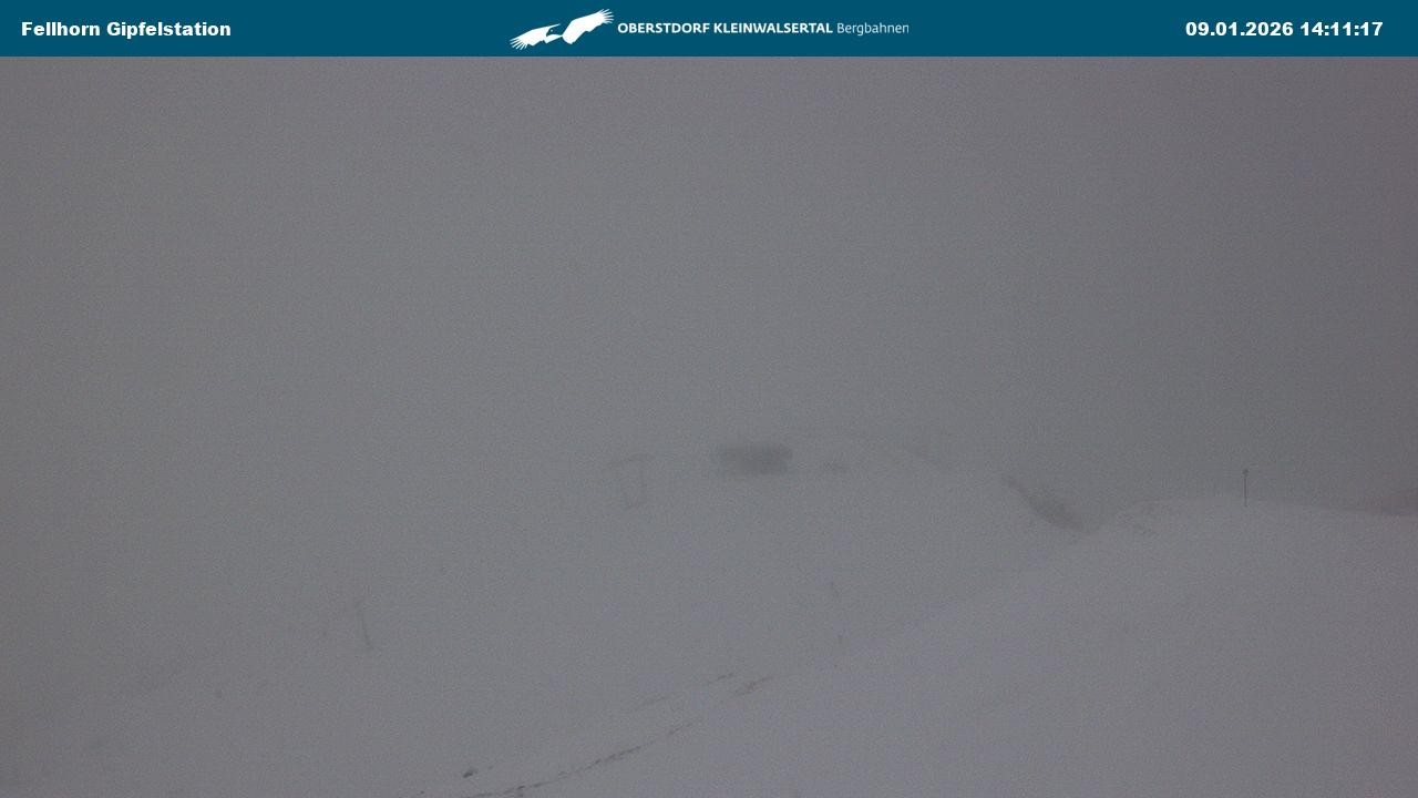 Archiv Foto Webcam Bergstation Fellhornbahn (1.967m)