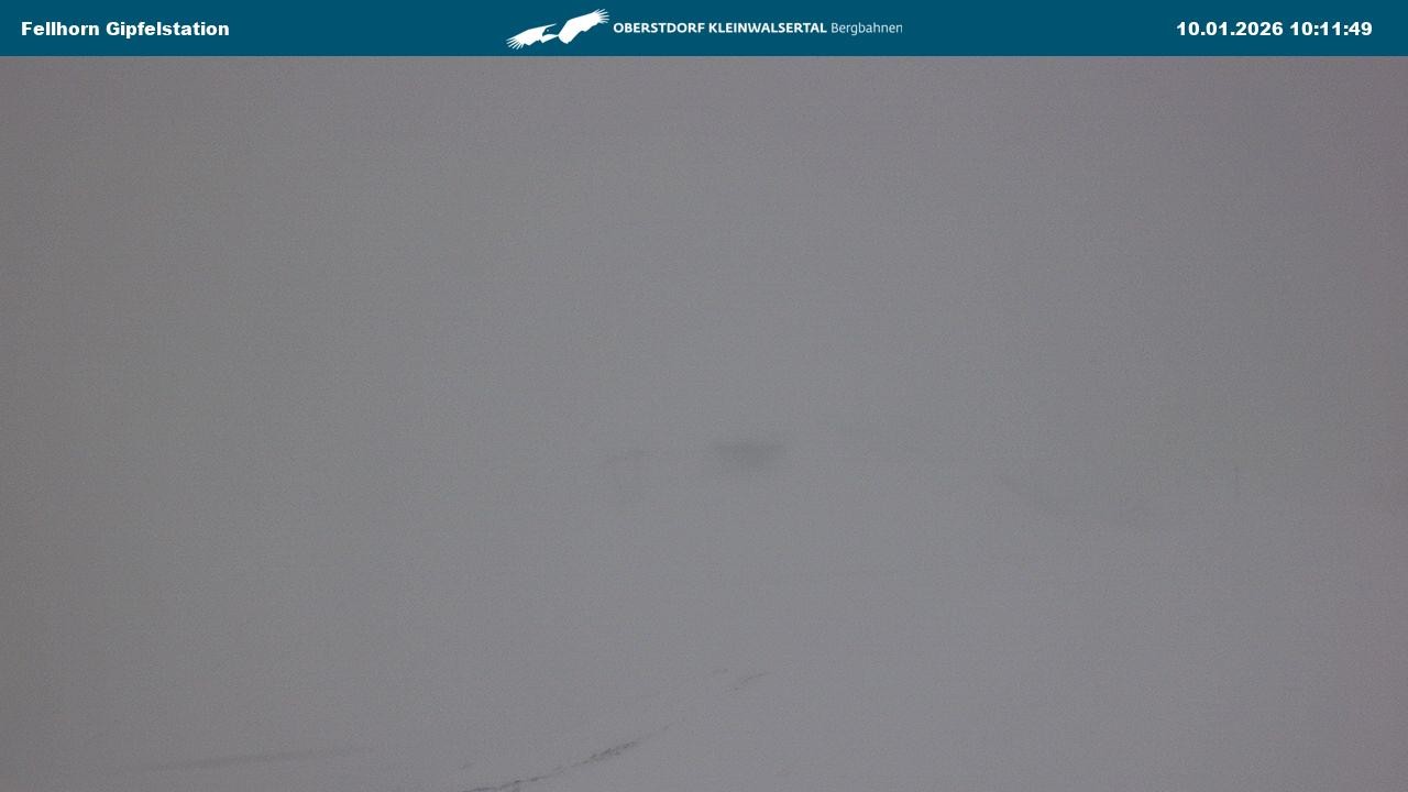 Archiv Foto Webcam Bergstation Fellhornbahn (1.967m)