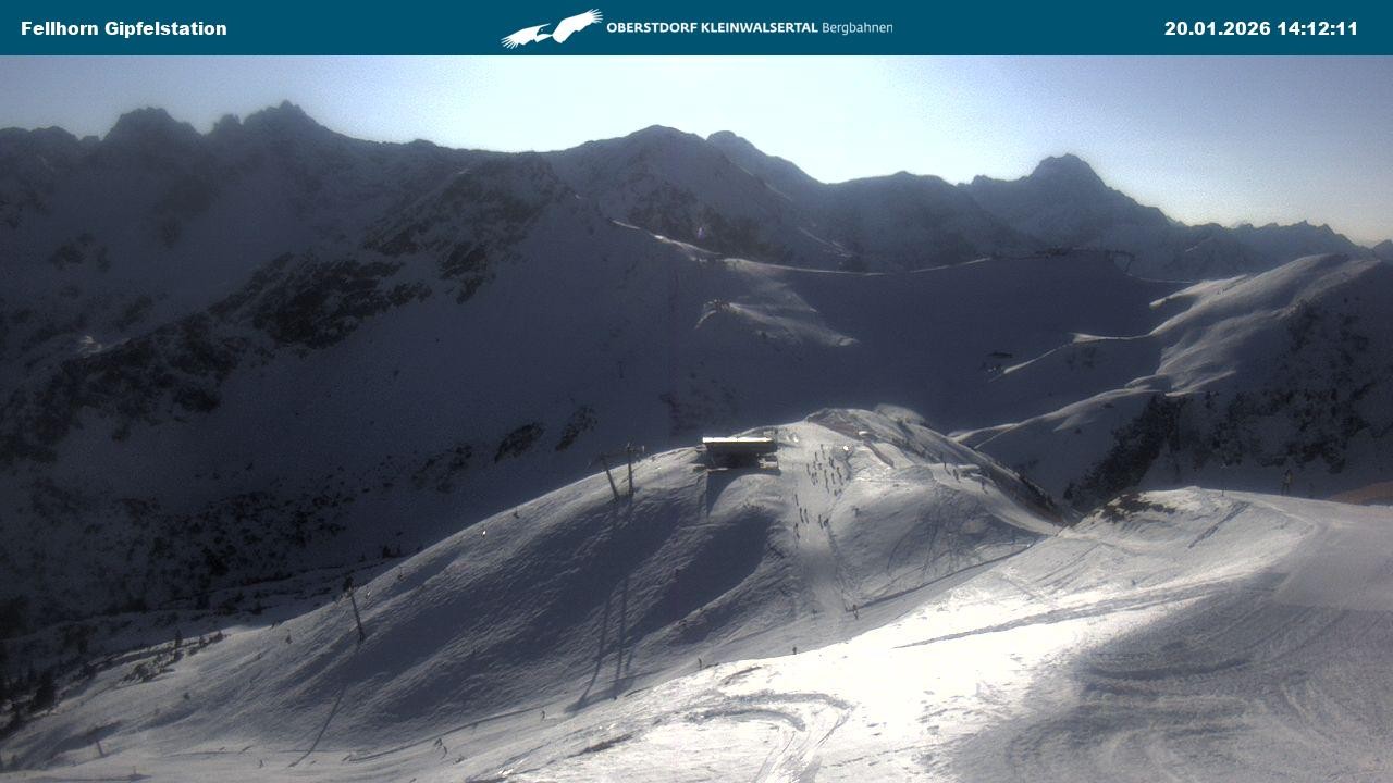 Archiv Foto Webcam Bergstation Fellhornbahn (1.967m)
