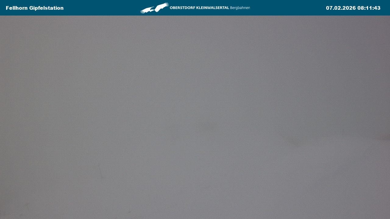 Archiv Foto Webcam Bergstation Fellhornbahn (1.967m)