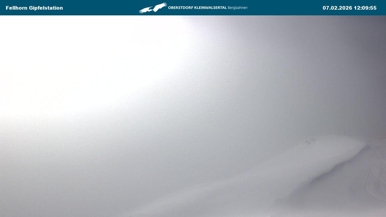 Archiv Foto Webcam Bergstation Fellhornbahn (1.967m)
