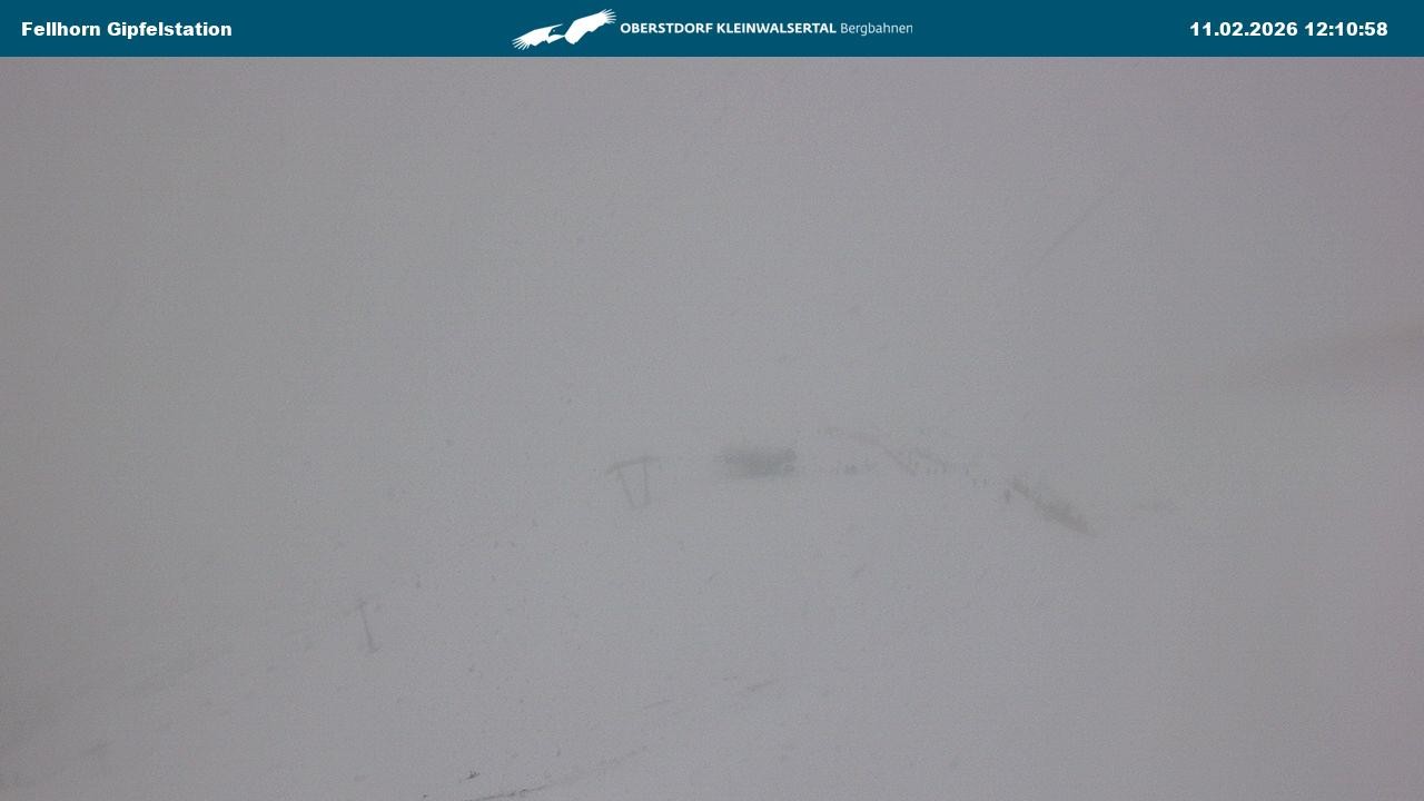 Archiv Foto Webcam Bergstation Fellhornbahn (1.967m)