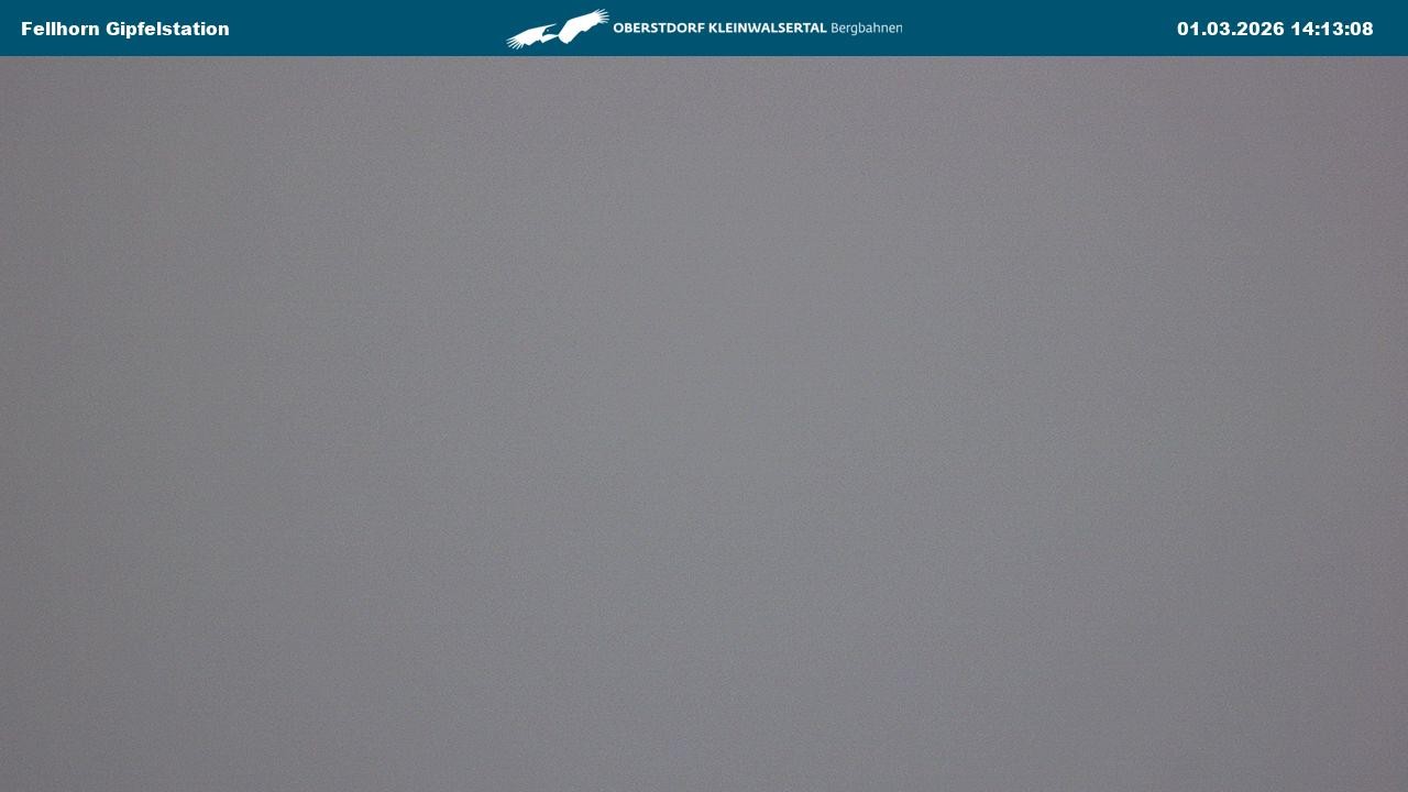 Archiv Foto Webcam Bergstation Fellhornbahn (1.967m)