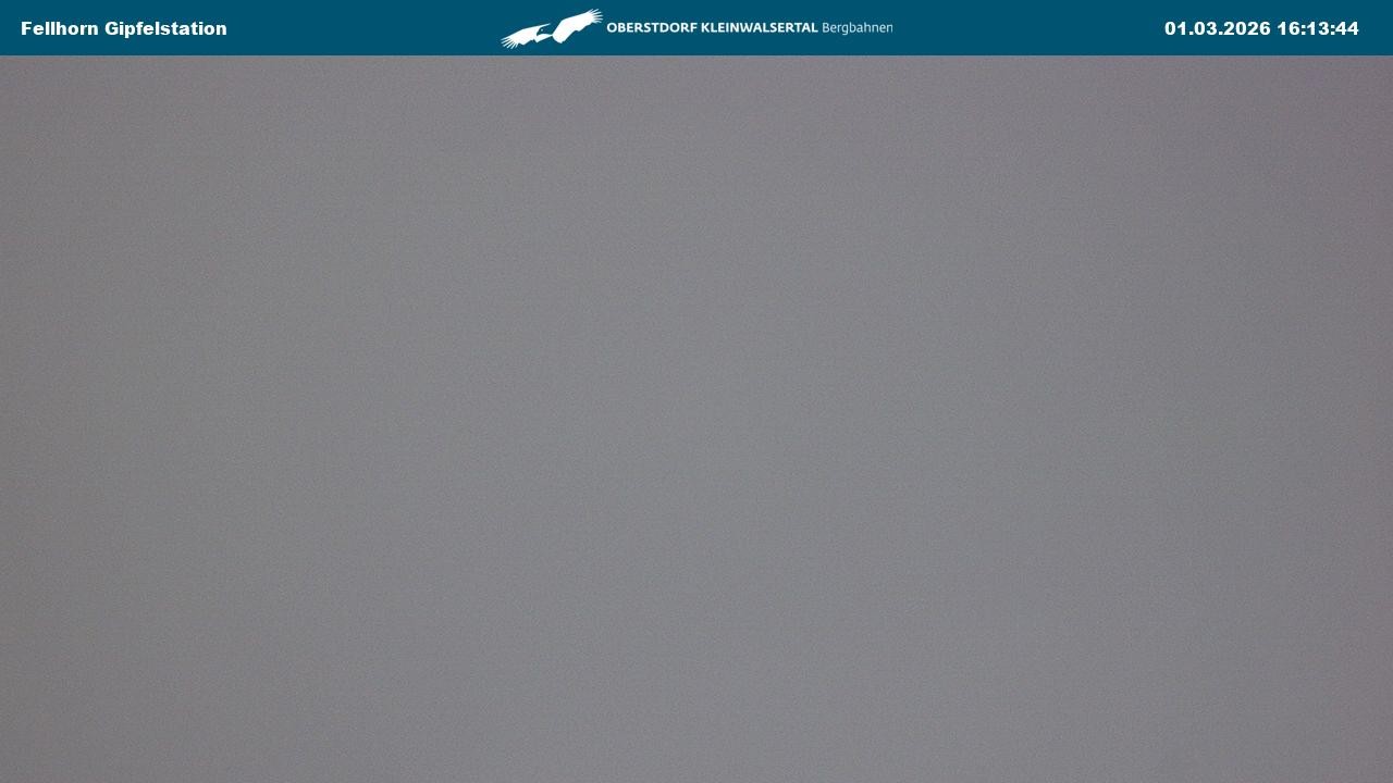 Archiv Foto Webcam Bergstation Fellhornbahn (1.967m)