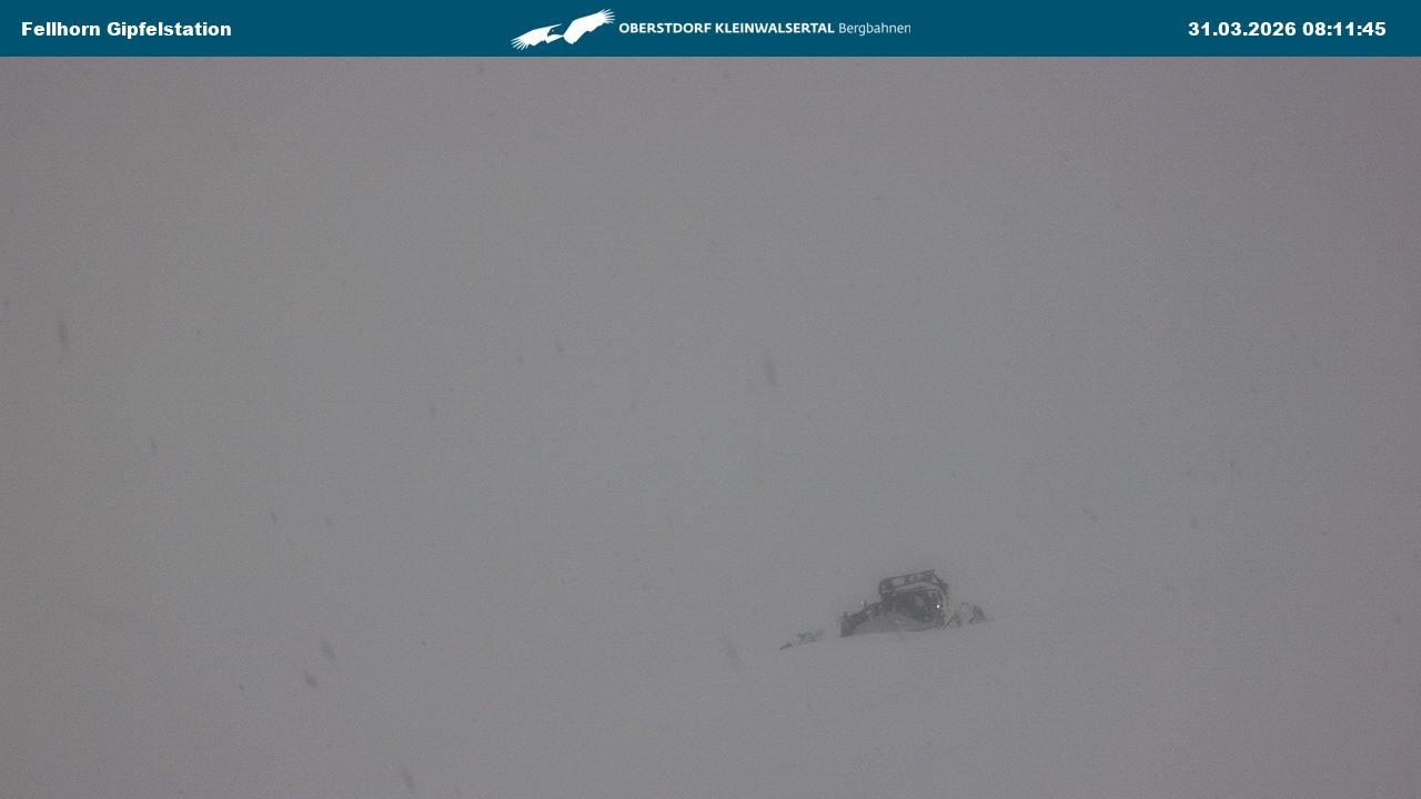 Archiv Foto Webcam Bergstation Fellhornbahn (1.967m)