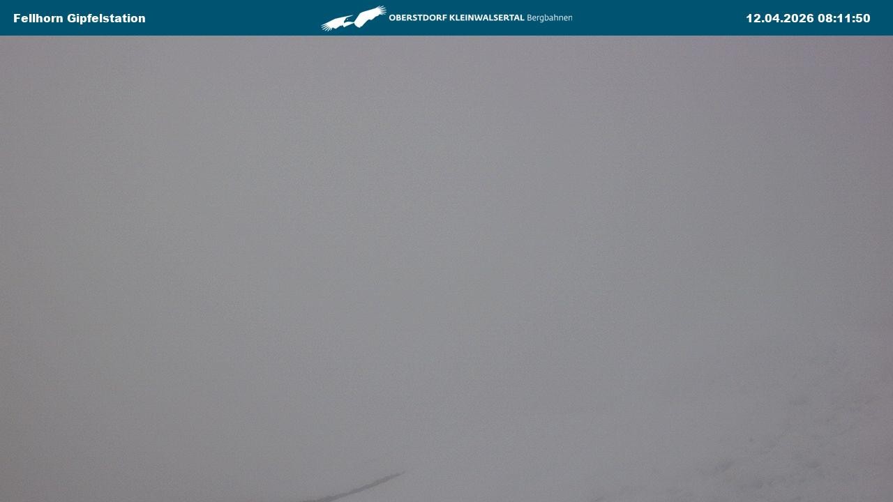 Archiv Foto Webcam Bergstation Fellhornbahn (1.967m)