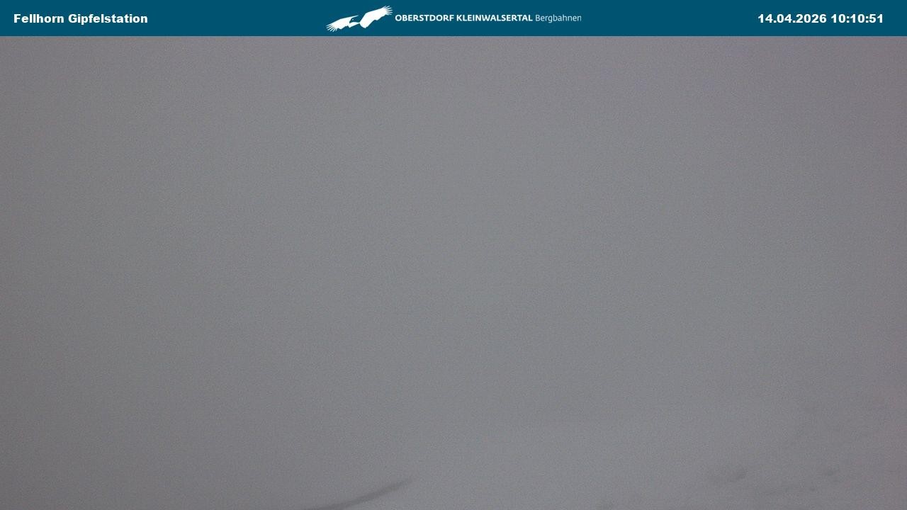 Archiv Foto Webcam Bergstation Fellhornbahn (1.967m)