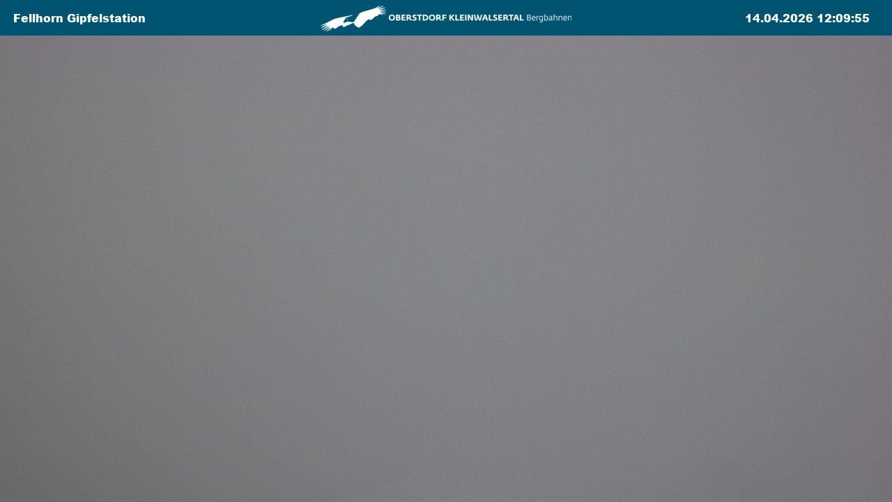 Archiv Foto Webcam Bergstation Fellhornbahn (1.967m)