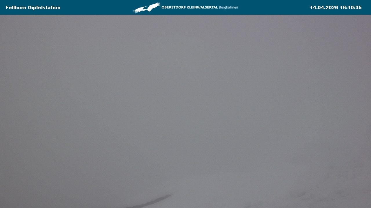 Archiv Foto Webcam Bergstation Fellhornbahn (1.967m)