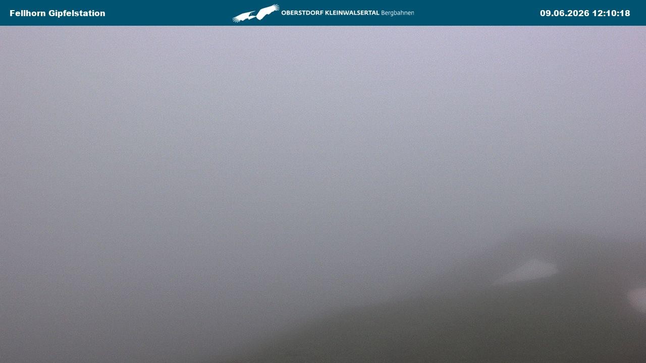 Archiv Foto Webcam Bergstation Fellhornbahn (1.967m)