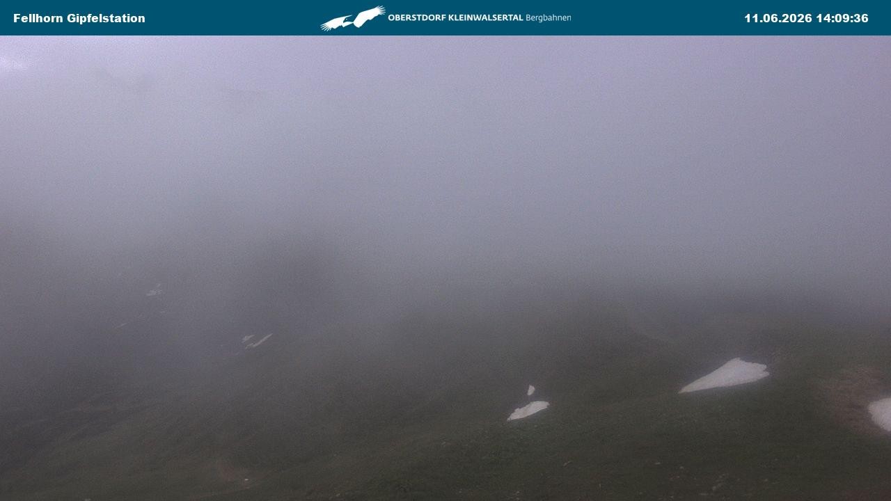 Archiv Foto Webcam Bergstation Fellhornbahn (1.967m)