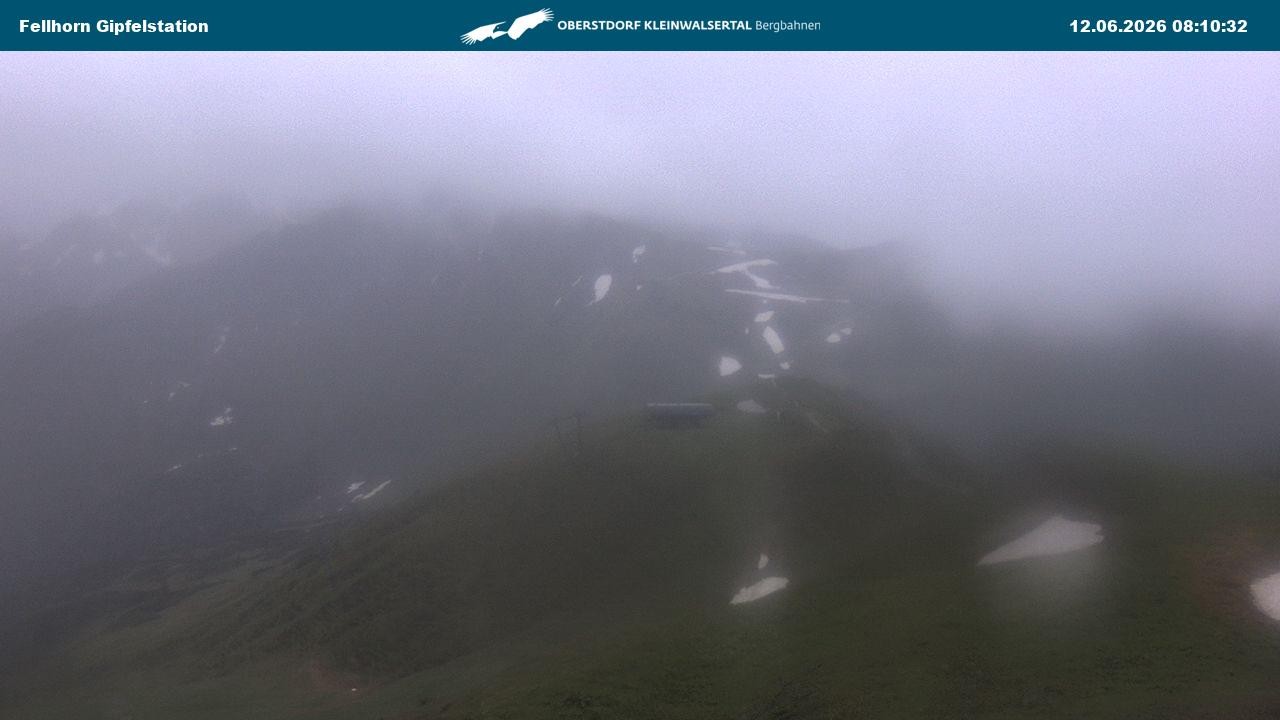 Archiv Foto Webcam Bergstation Fellhornbahn (1.967m)