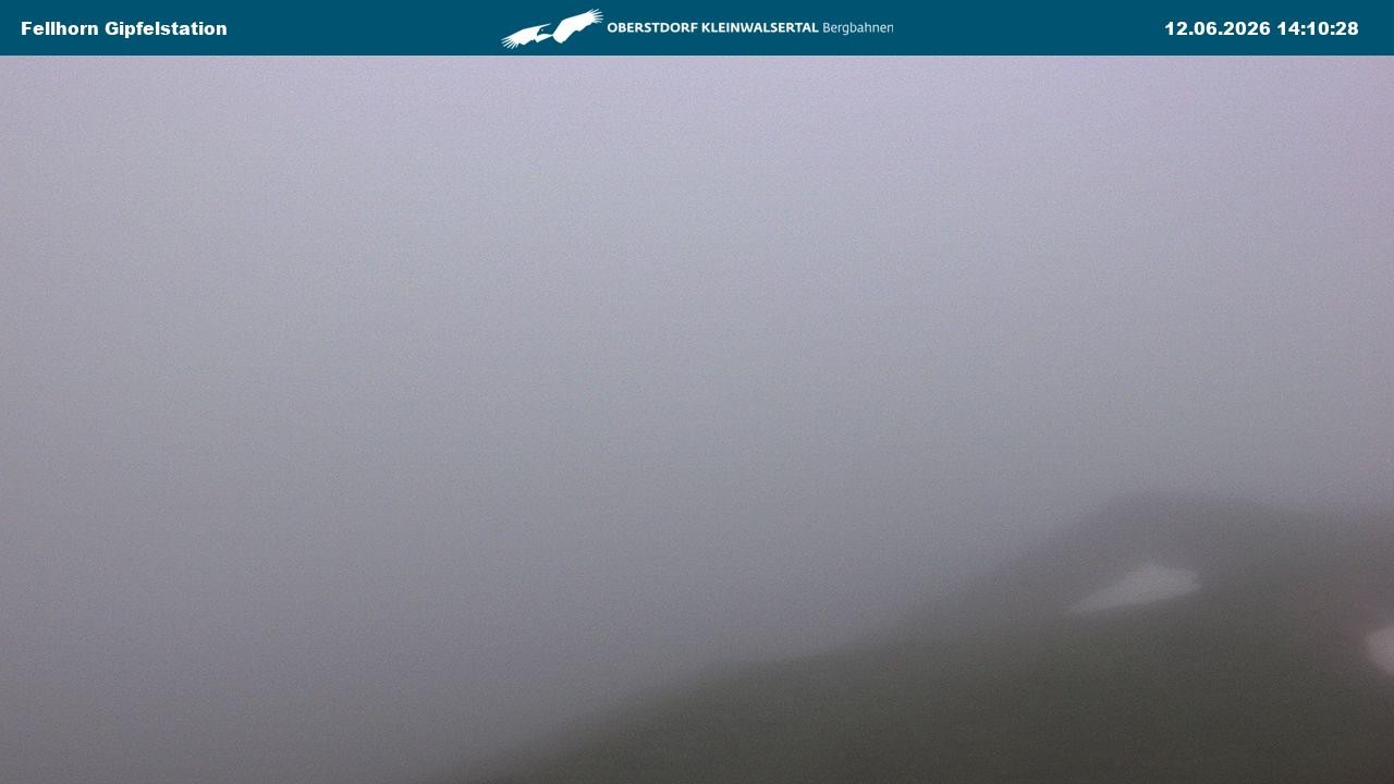 Archiv Foto Webcam Bergstation Fellhornbahn (1.967m)