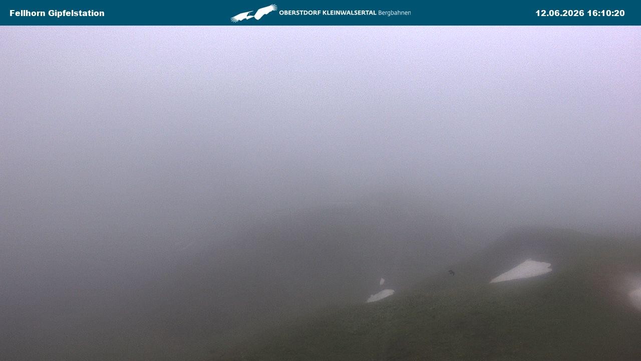 Archiv Foto Webcam Bergstation Fellhornbahn (1.967m)