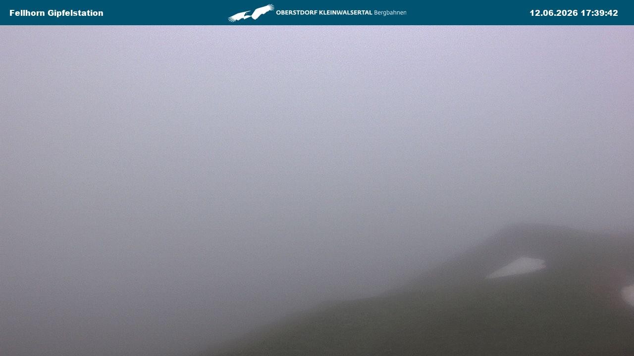 Archiv Foto Webcam Bergstation Fellhornbahn (1.967m)
