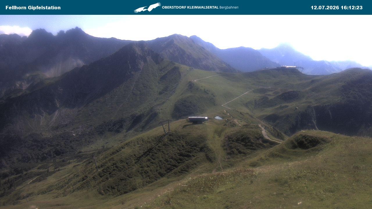 Archiv Foto Webcam Bergstation Fellhornbahn (1.967m)
