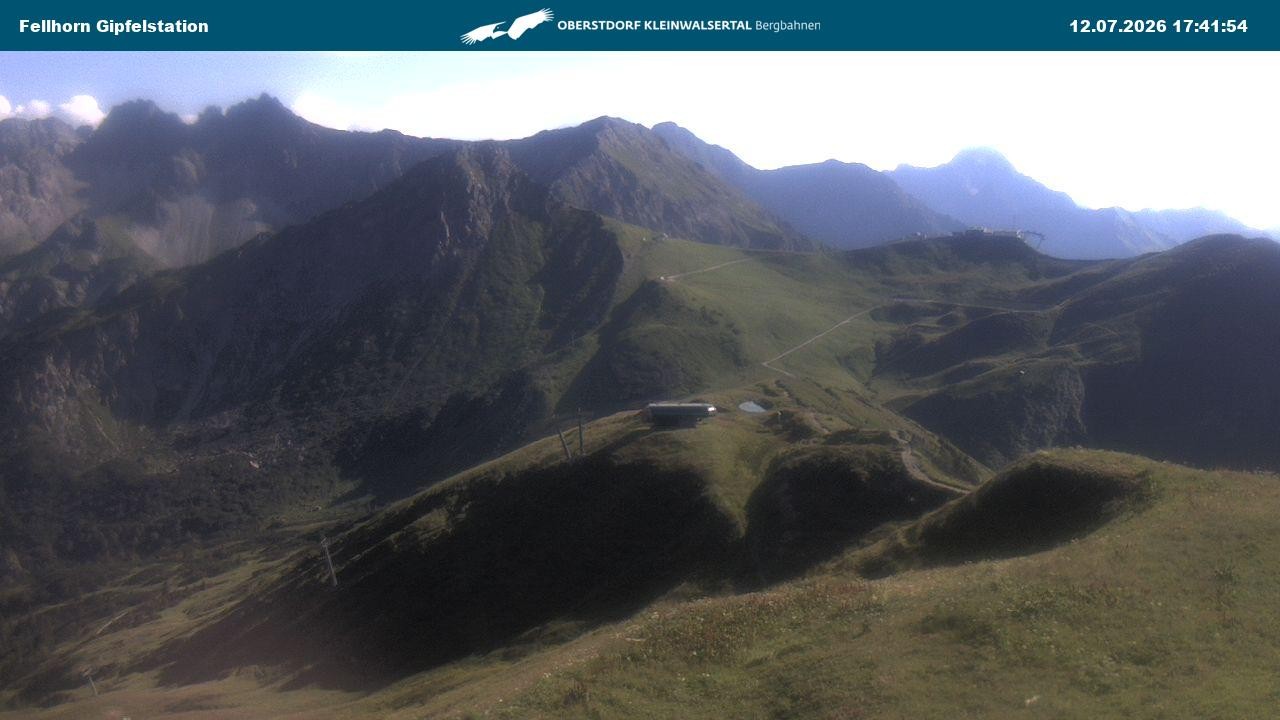 Archiv Foto Webcam Bergstation Fellhornbahn (1.967m)