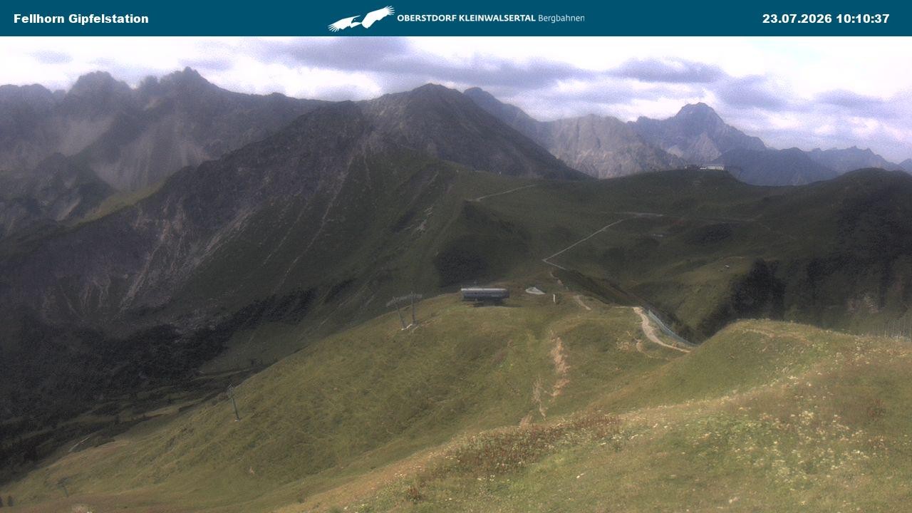 Archiv Foto Webcam Bergstation Fellhornbahn (1.967m)