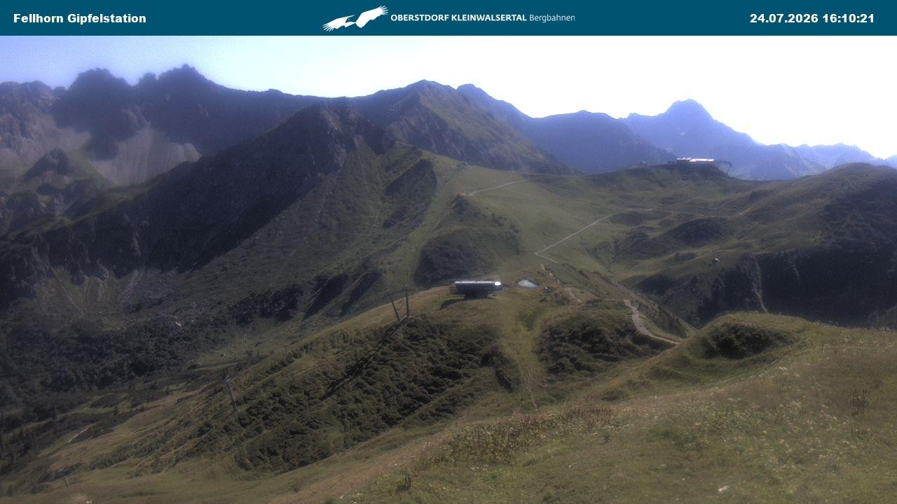 Archived image Webcam Fellhornbahn - Top Station (1.967m)