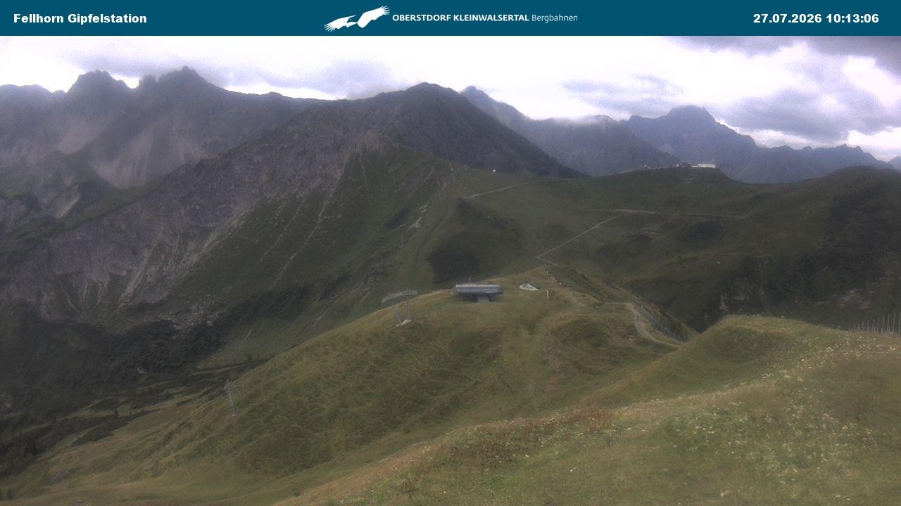 Archiv Foto Webcam Bergstation Fellhornbahn (1.967m)