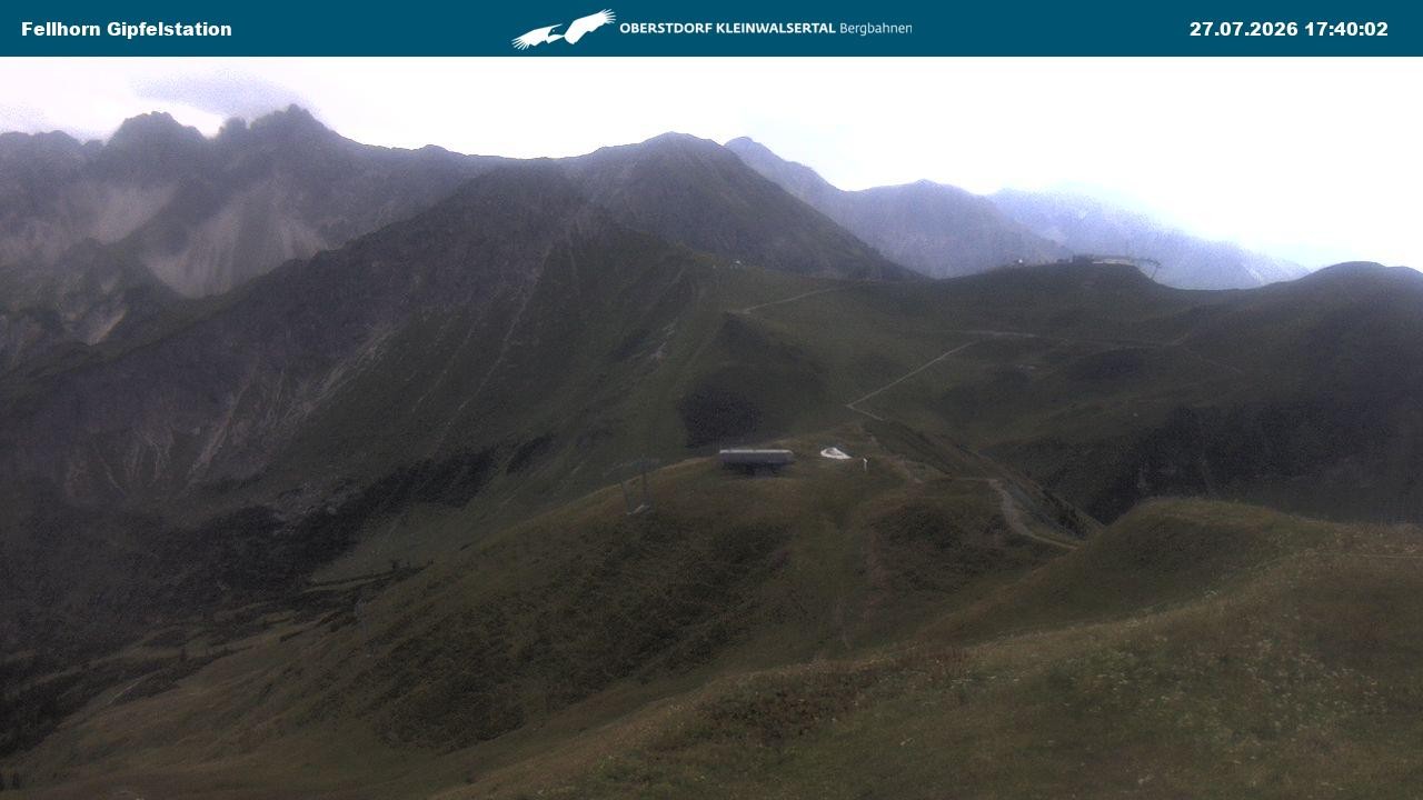 Archiv Foto Webcam Bergstation Fellhornbahn (1.967m)