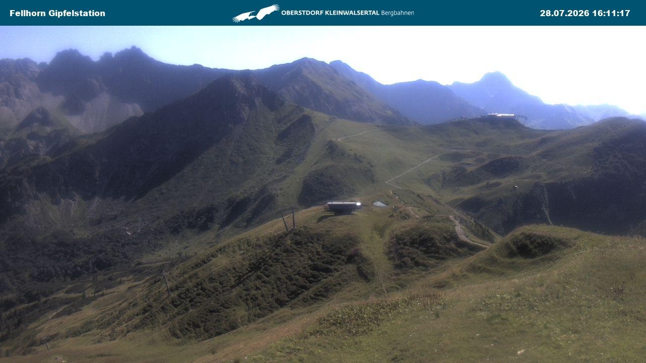 Archiv Foto Webcam Bergstation Fellhornbahn (1.967m)