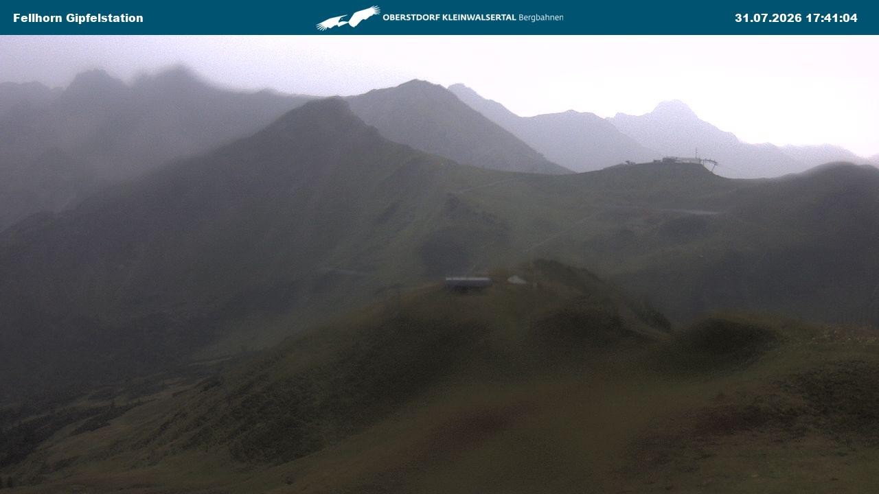 Archiv Foto Webcam Bergstation Fellhornbahn (1.967m)